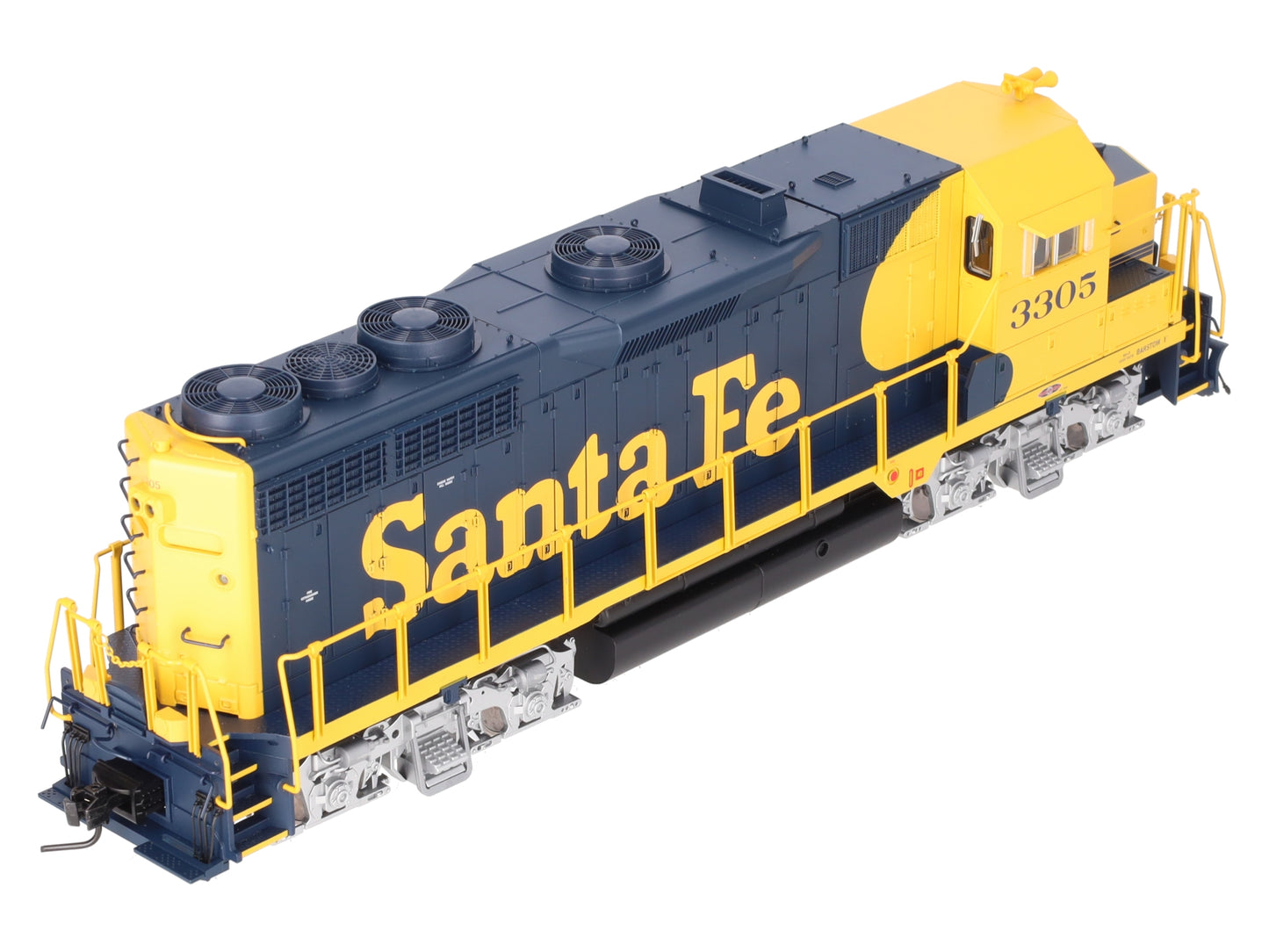 Atlas 3138-1 O Scale Santa Fe GP-35 Diesel Locomotive #3305 (2 Rail) EX/Box