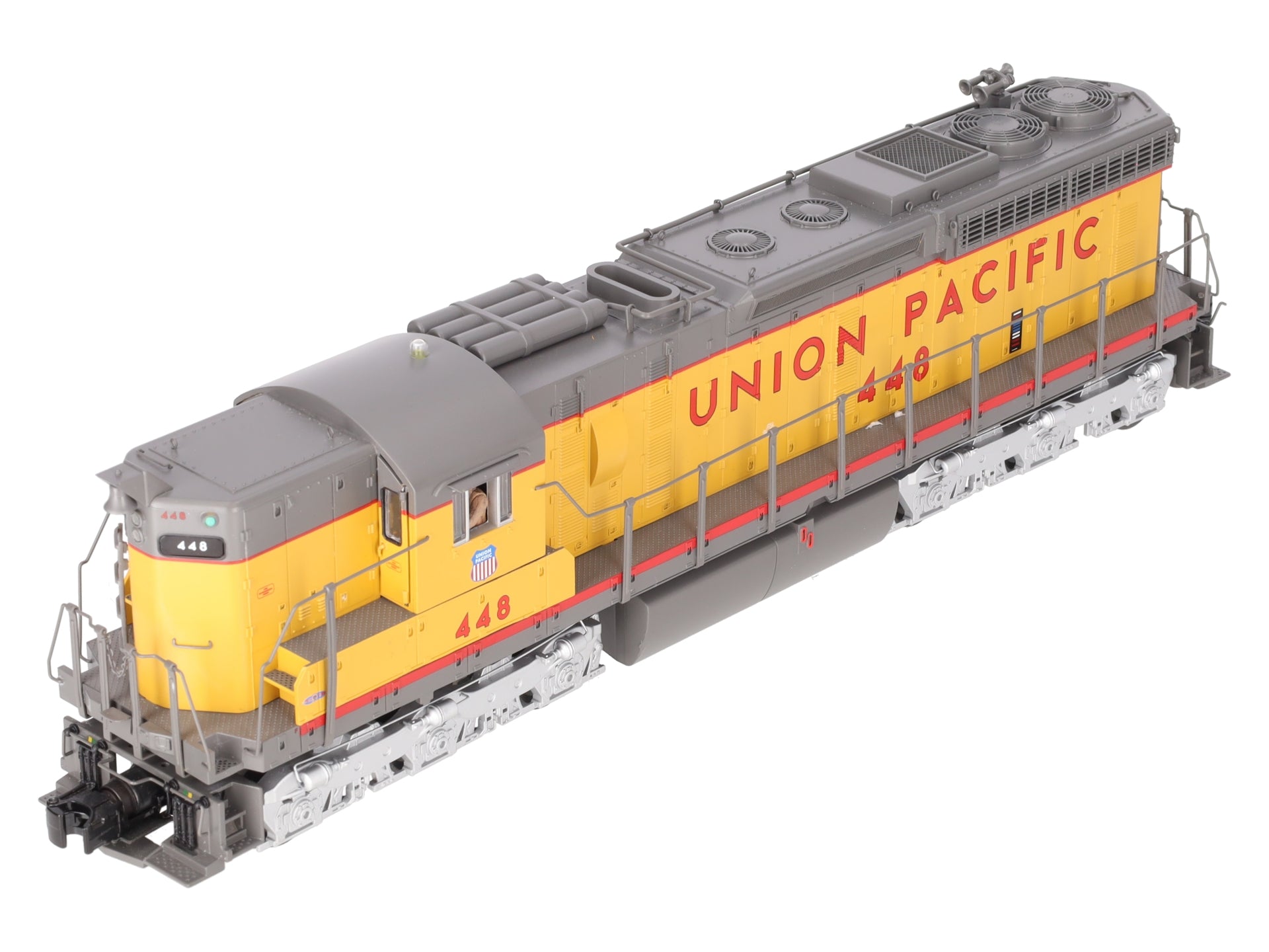 MTH 20-20179-1 O Gauge Union Pacific SD24 Diesel Engine #448 w/ PS3 (Hi-Rail) EX/Box