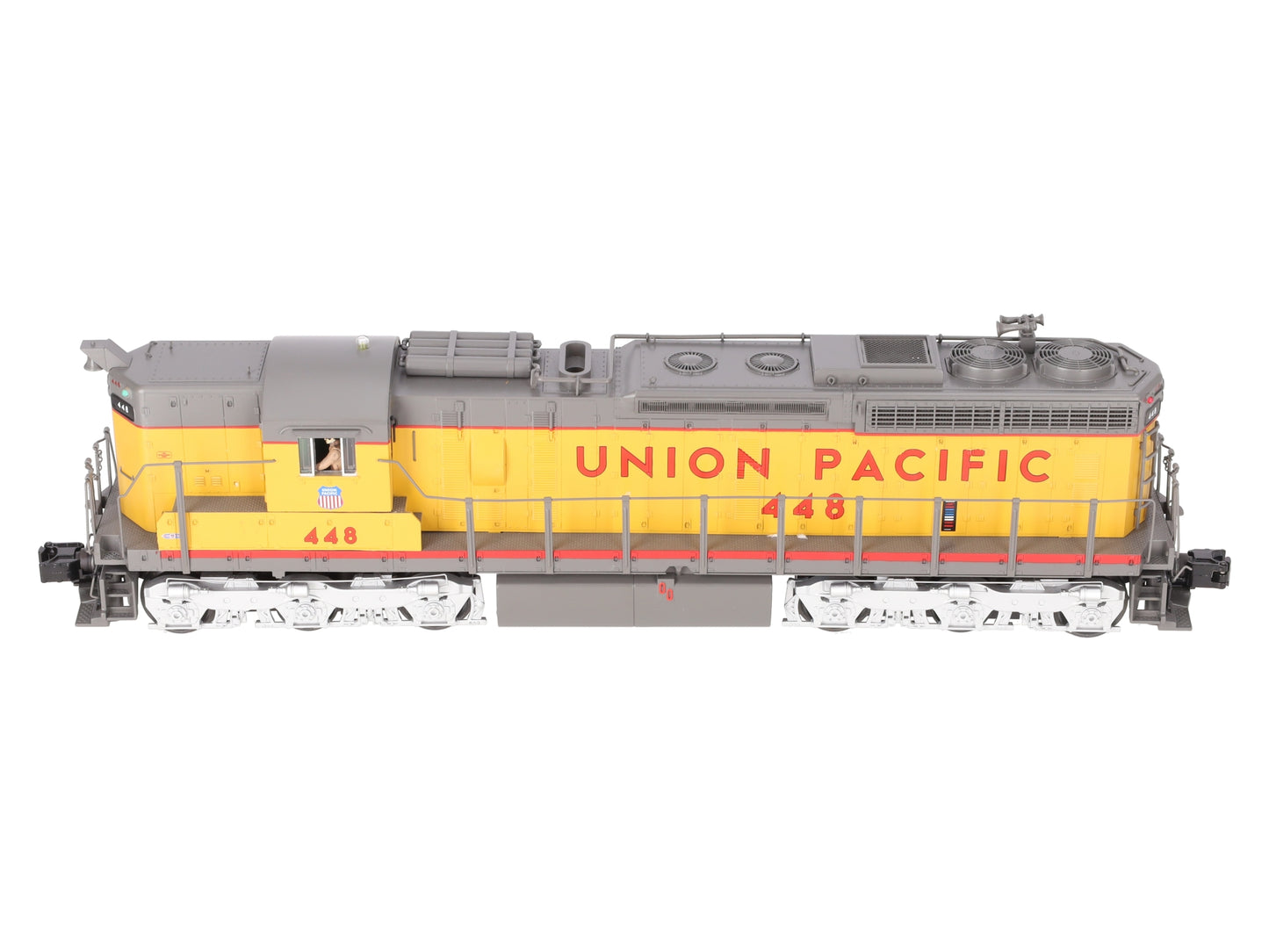 MTH 20-20179-1 O Gauge Union Pacific SD24 Diesel Engine #448 w/ PS3 (Hi-Rail) EX/Box