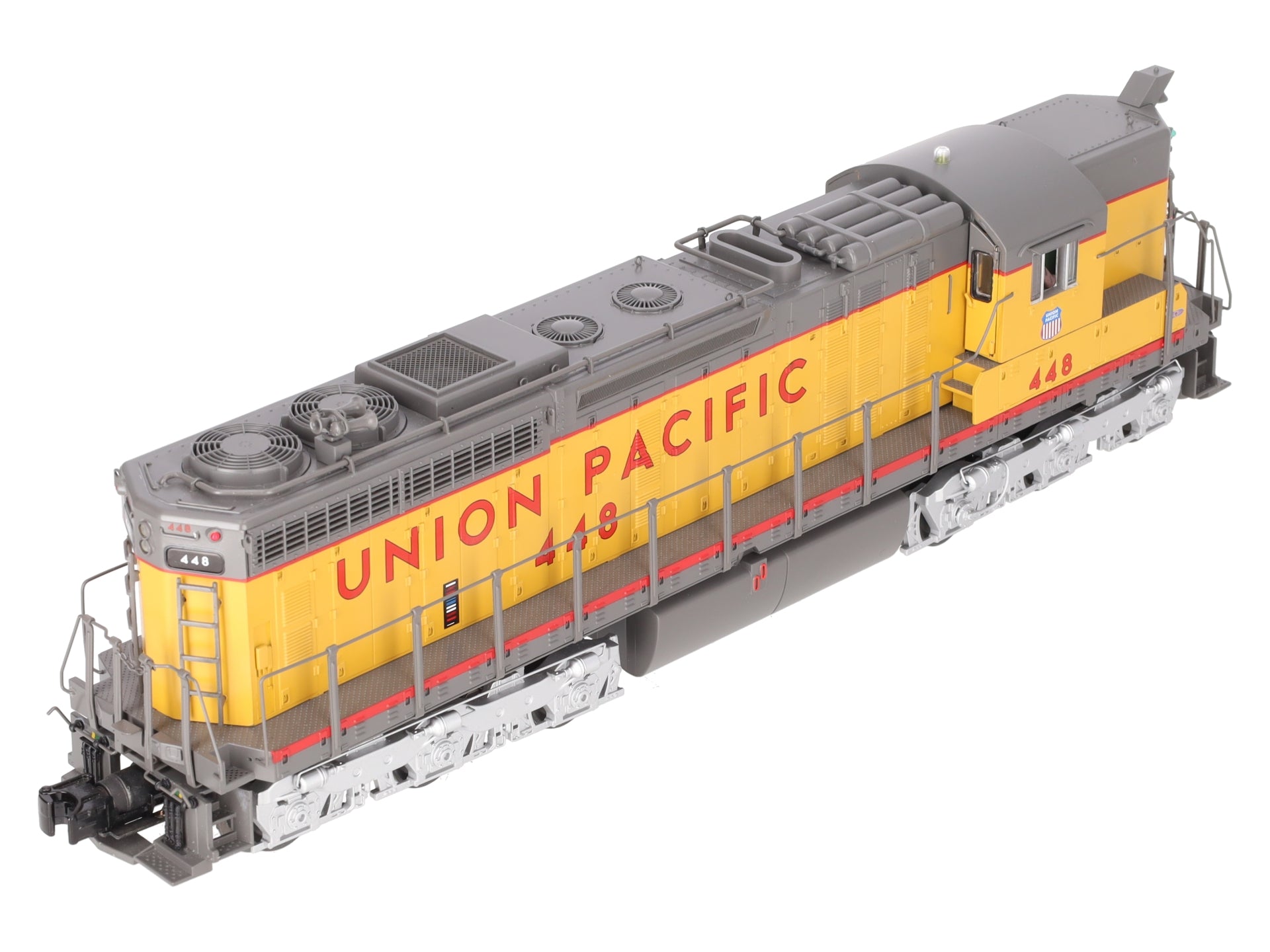 MTH 20-20179-1 O Gauge Union Pacific SD24 Diesel Engine #448 w/ PS3 (Hi-Rail) EX/Box