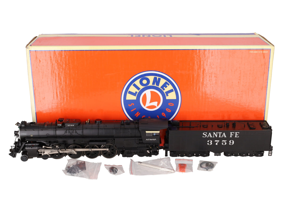 Lionel 6-11333 O AT&SF 4-8-4 Northern Steam Locomotive & Tender #3759 w Legacy
