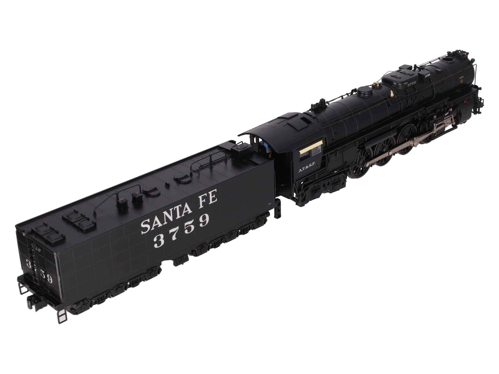 Lionel 6-11333 O AT&SF 4-8-4 Northern Steam Locomotive & Tender #3759 w Legacy EX/Box