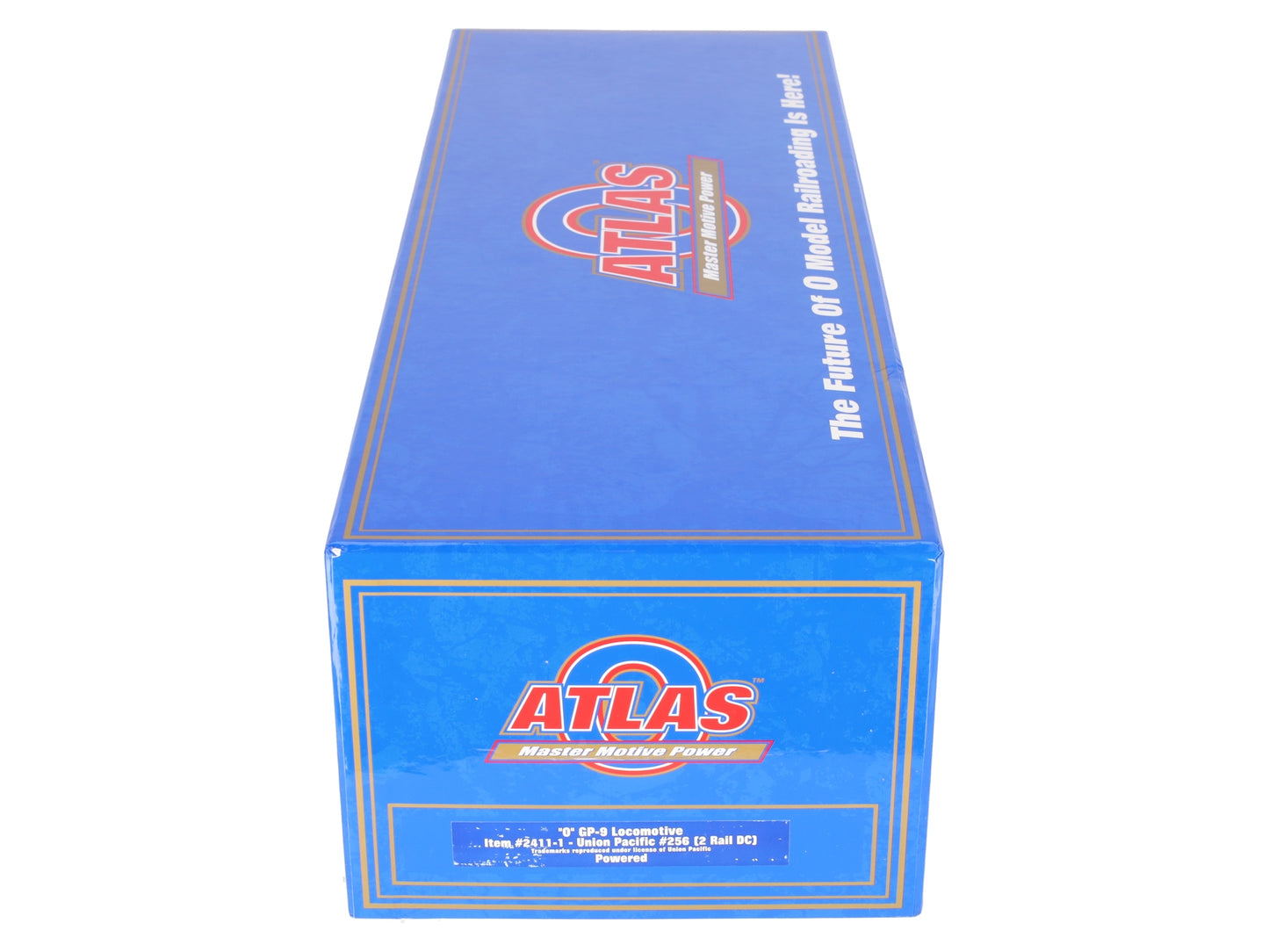 Atlas 2411-1 O Scale GP-9 Diesel Locomotive Union Pacific #256 [2 Rail] EX/Box