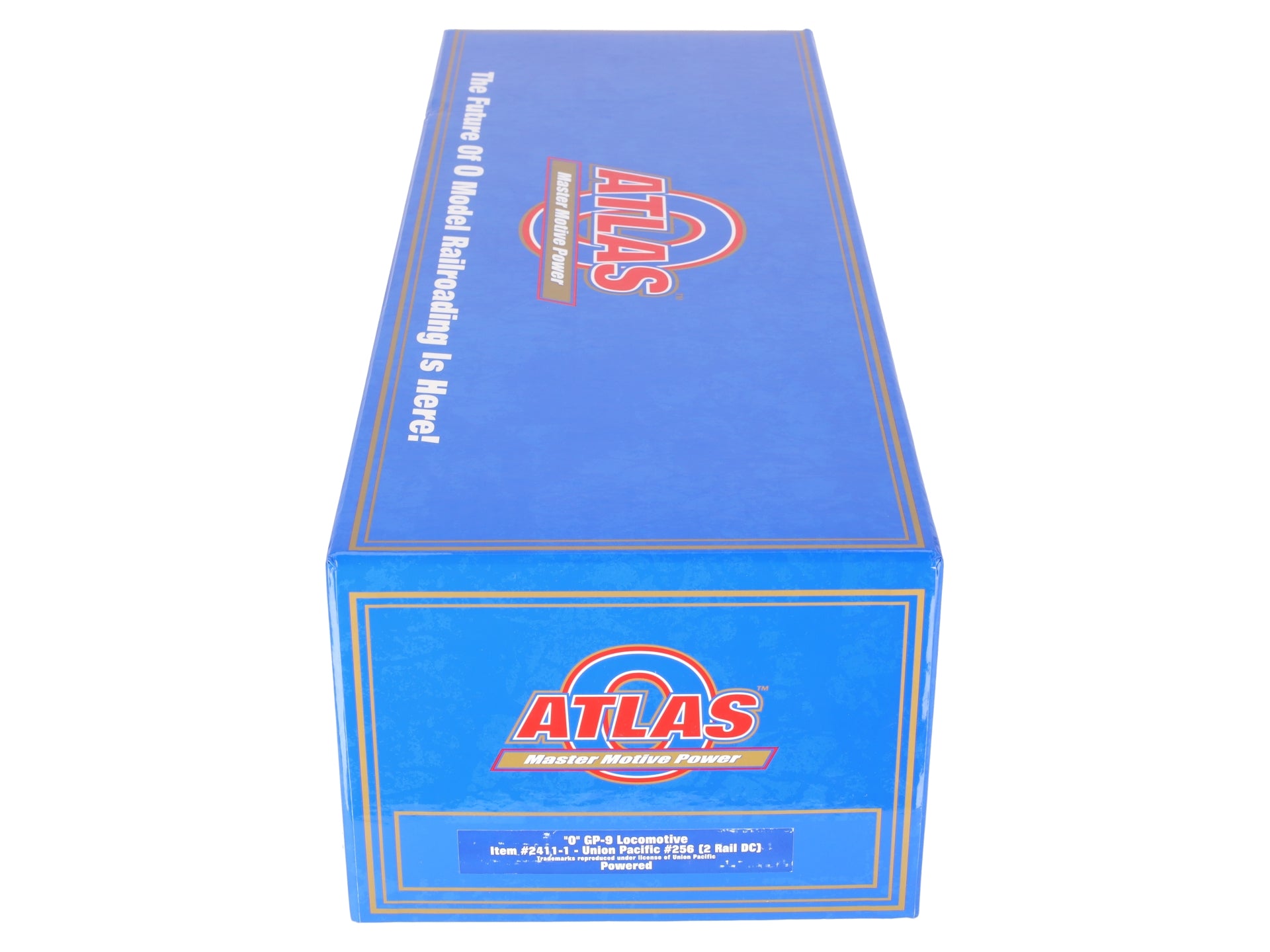 Atlas 2411-1 O Scale GP-9 Diesel Locomotive Union Pacific #256 [2 Rail] EX/Box