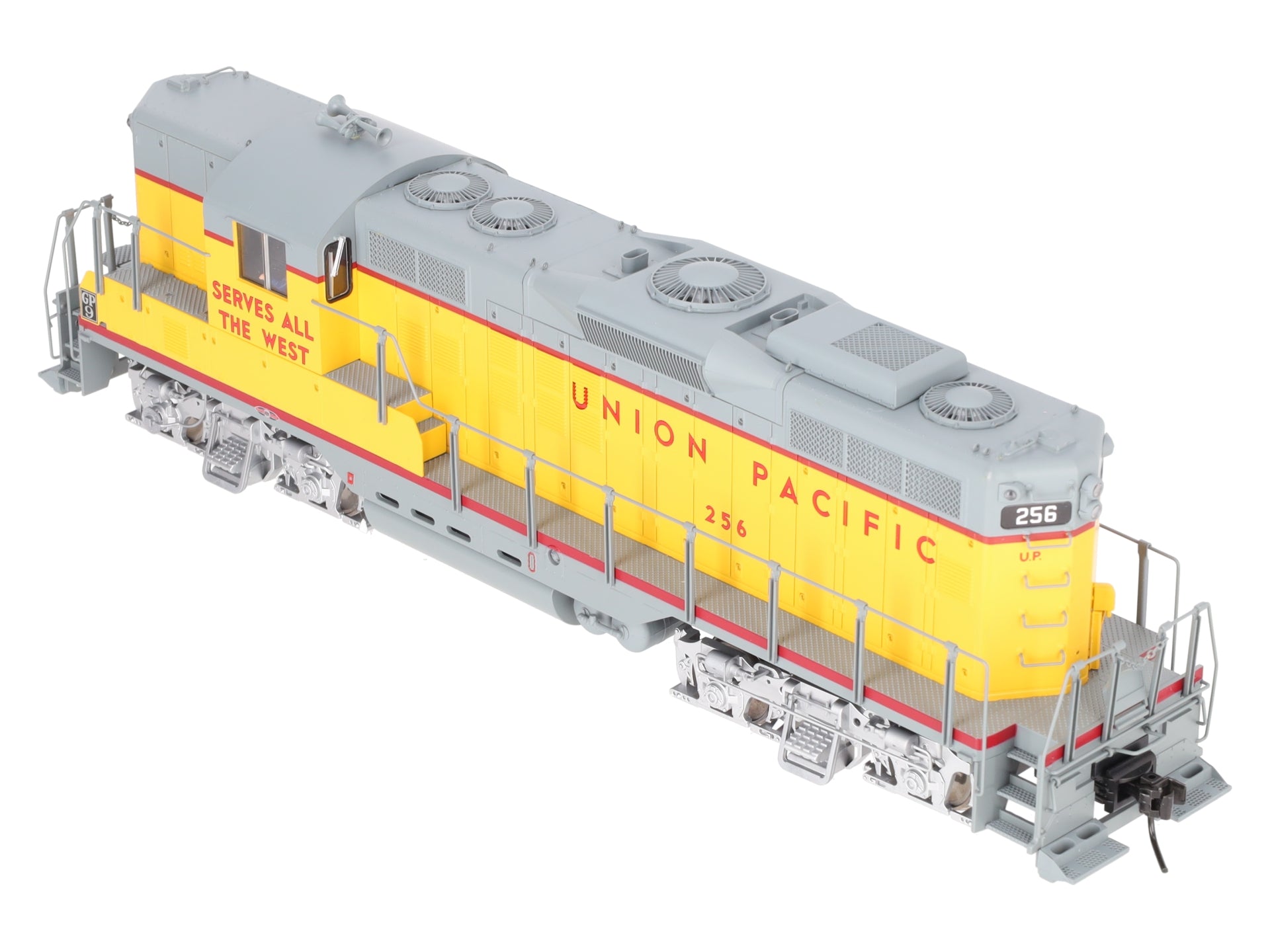Atlas 2411-1 O Scale GP-9 Diesel Locomotive Union Pacific #256 [2 Rail] EX/Box