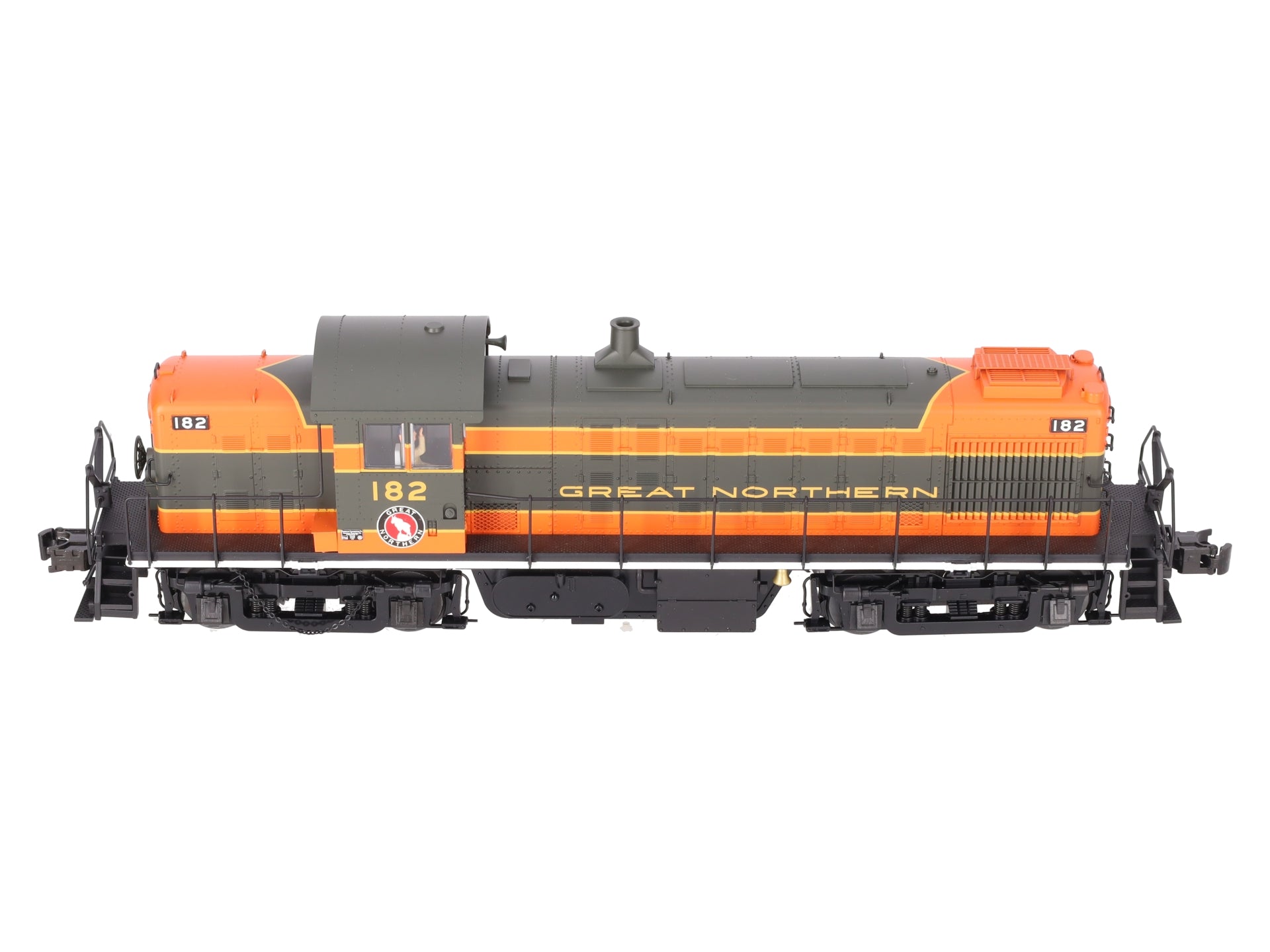 Atlas 6871-1 O Great Northern Alco RS1 Diesel Locomotive w/TMCC #182 EX/Box