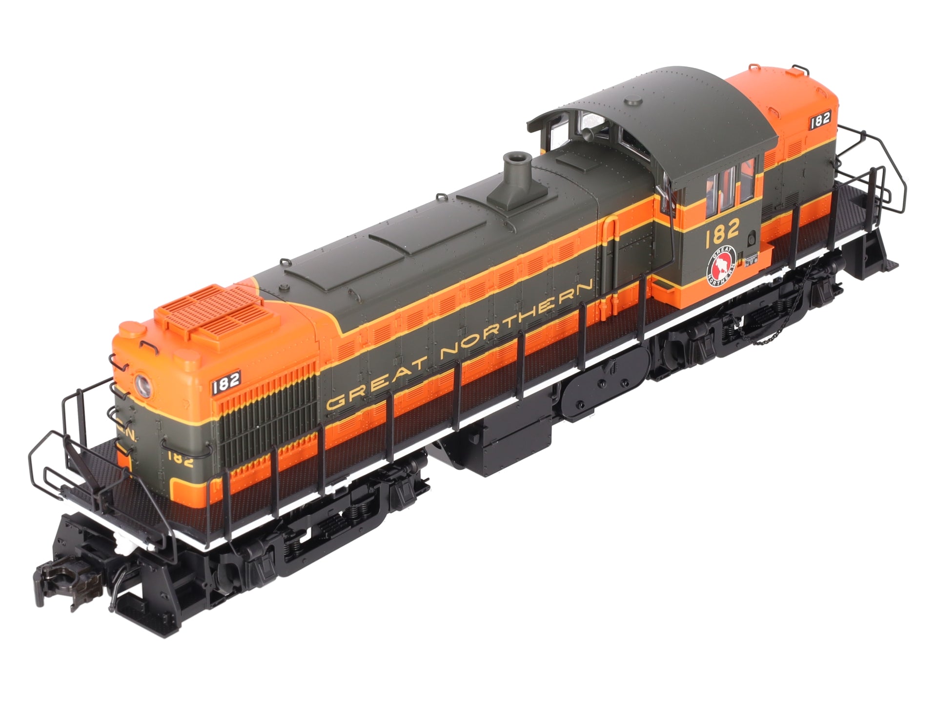 Atlas 6871-1 O Great Northern Alco RS1 Diesel Locomotive w/TMCC #182 EX/Box