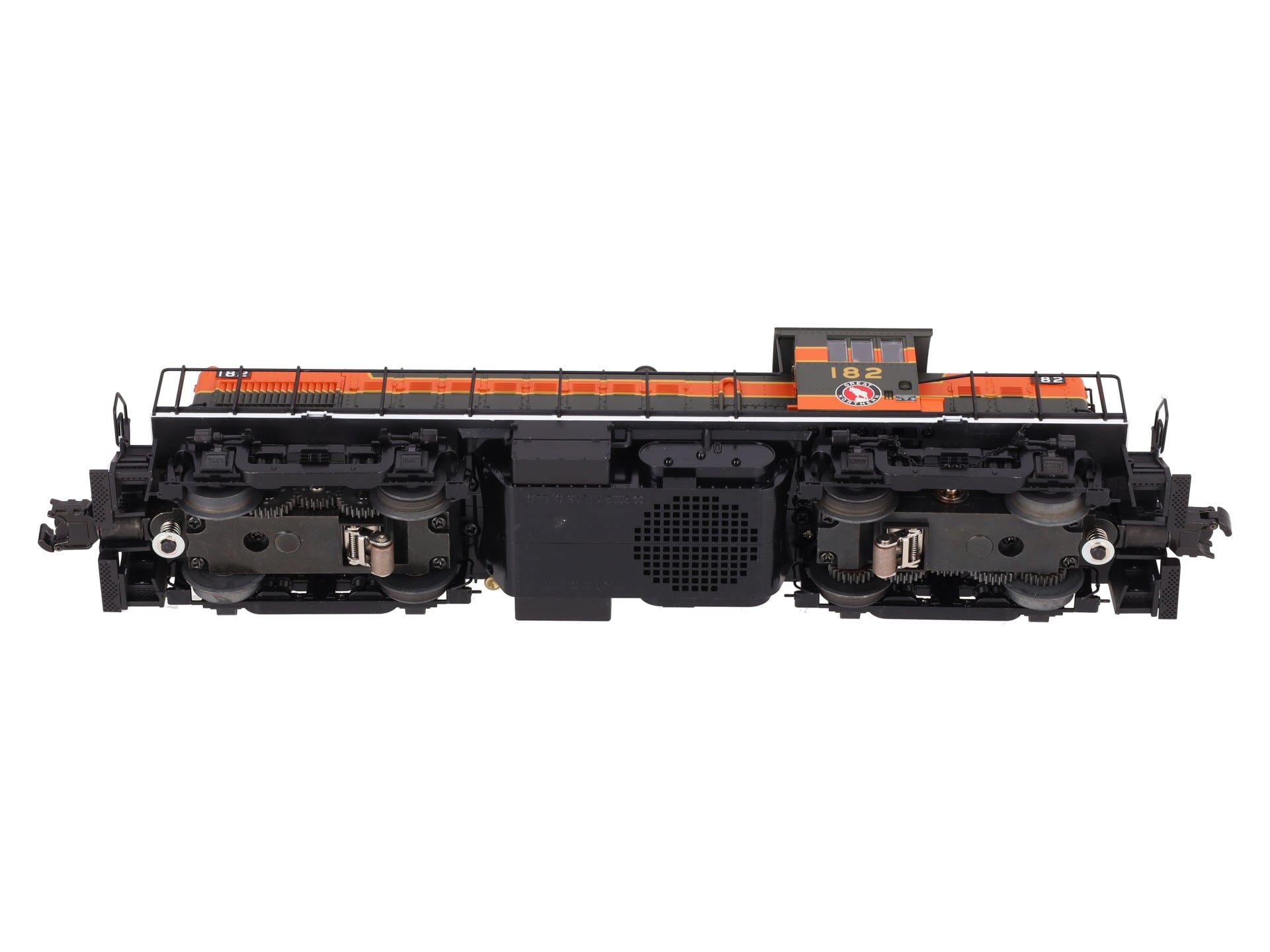 Atlas 6871-1 O Great Northern Alco RS1 Diesel Locomotive w/TMCC #182 EX/Box