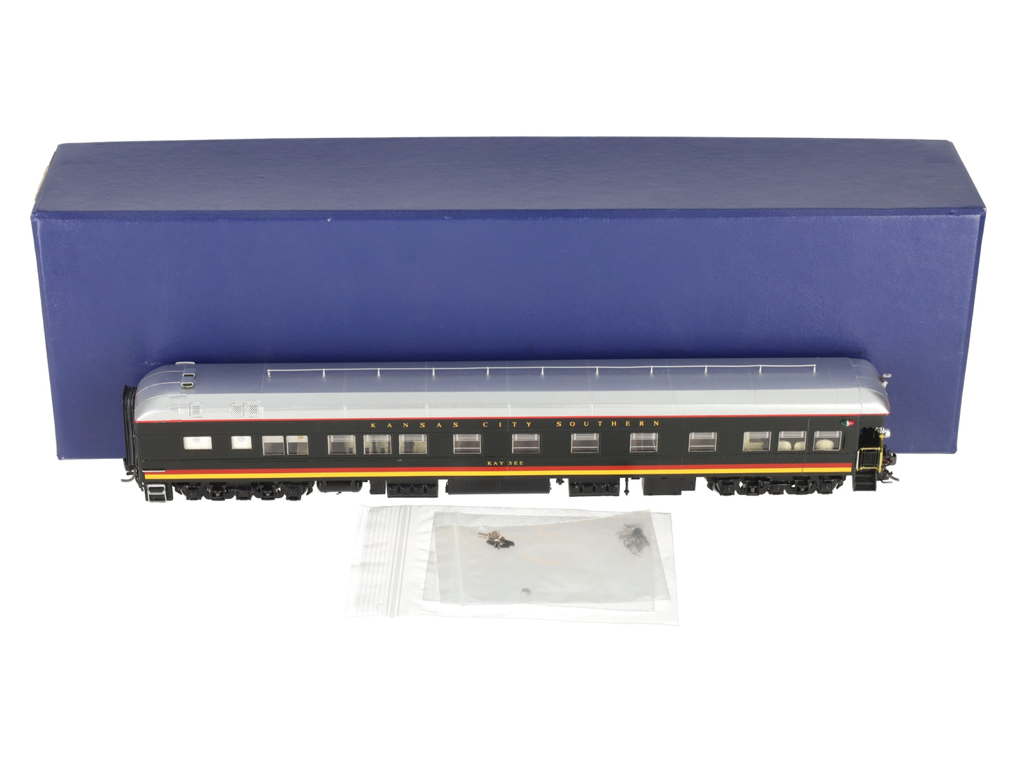 Hallmark Models HO BRASS Kansas City Southern "Kay See" Business Car LN/Box