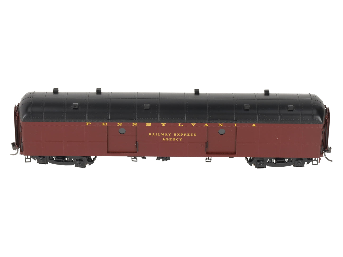 Rail Works R441P HO BRASS PRR B-60b Baggage Car - F/P Full Lettering LN/Box