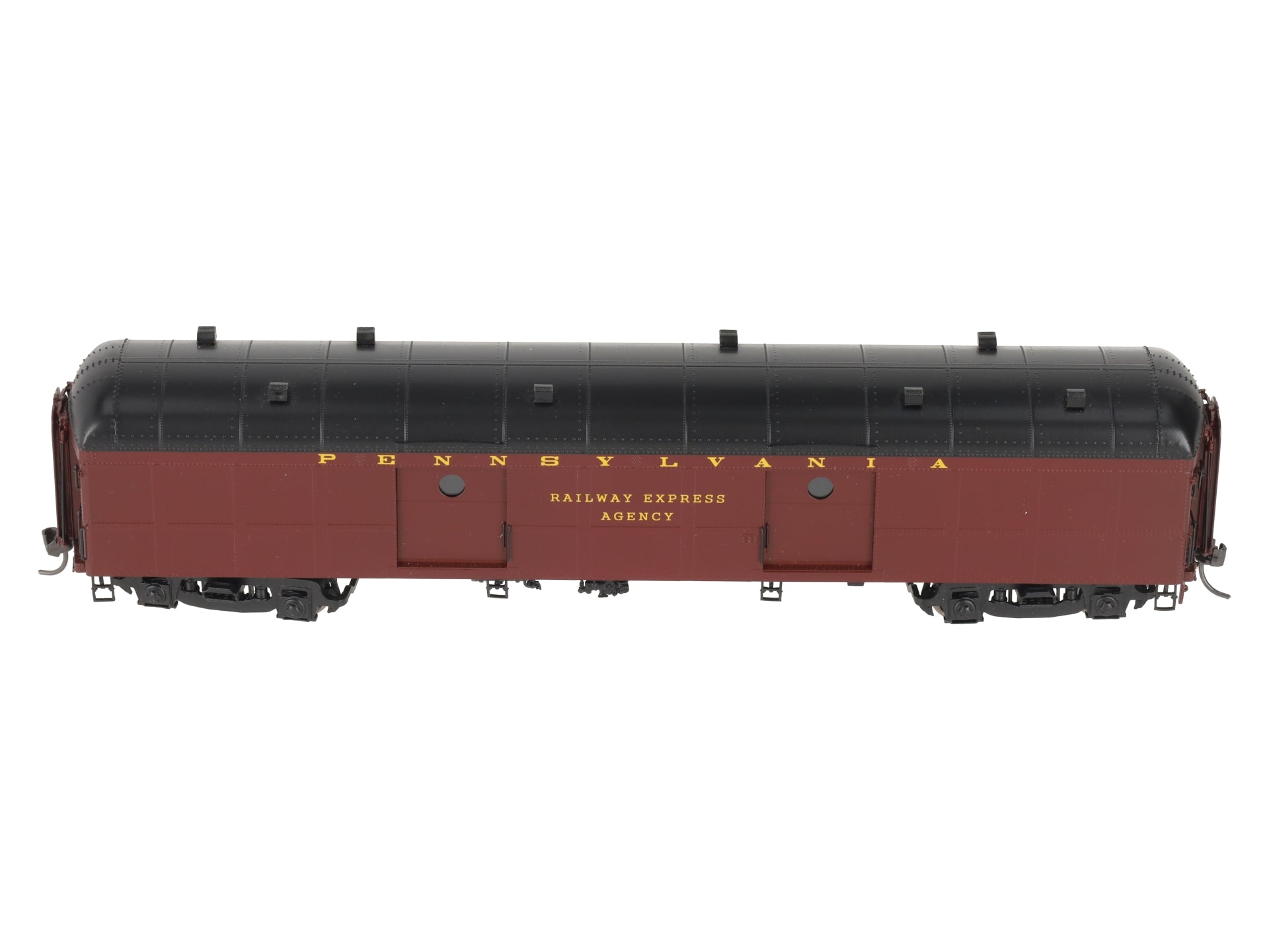 Rail Works R441P HO BRASS PRR B-60b Baggage Car - F/P Full Lettering LN/Box