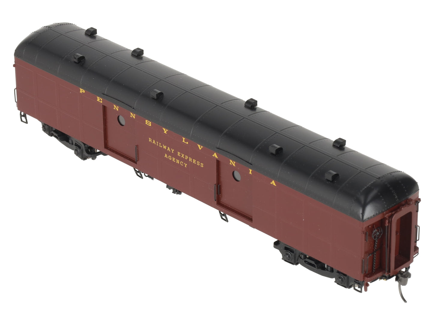 Rail Works R441P HO BRASS PRR B-60b Baggage Car - F/P Full Lettering LN/Box