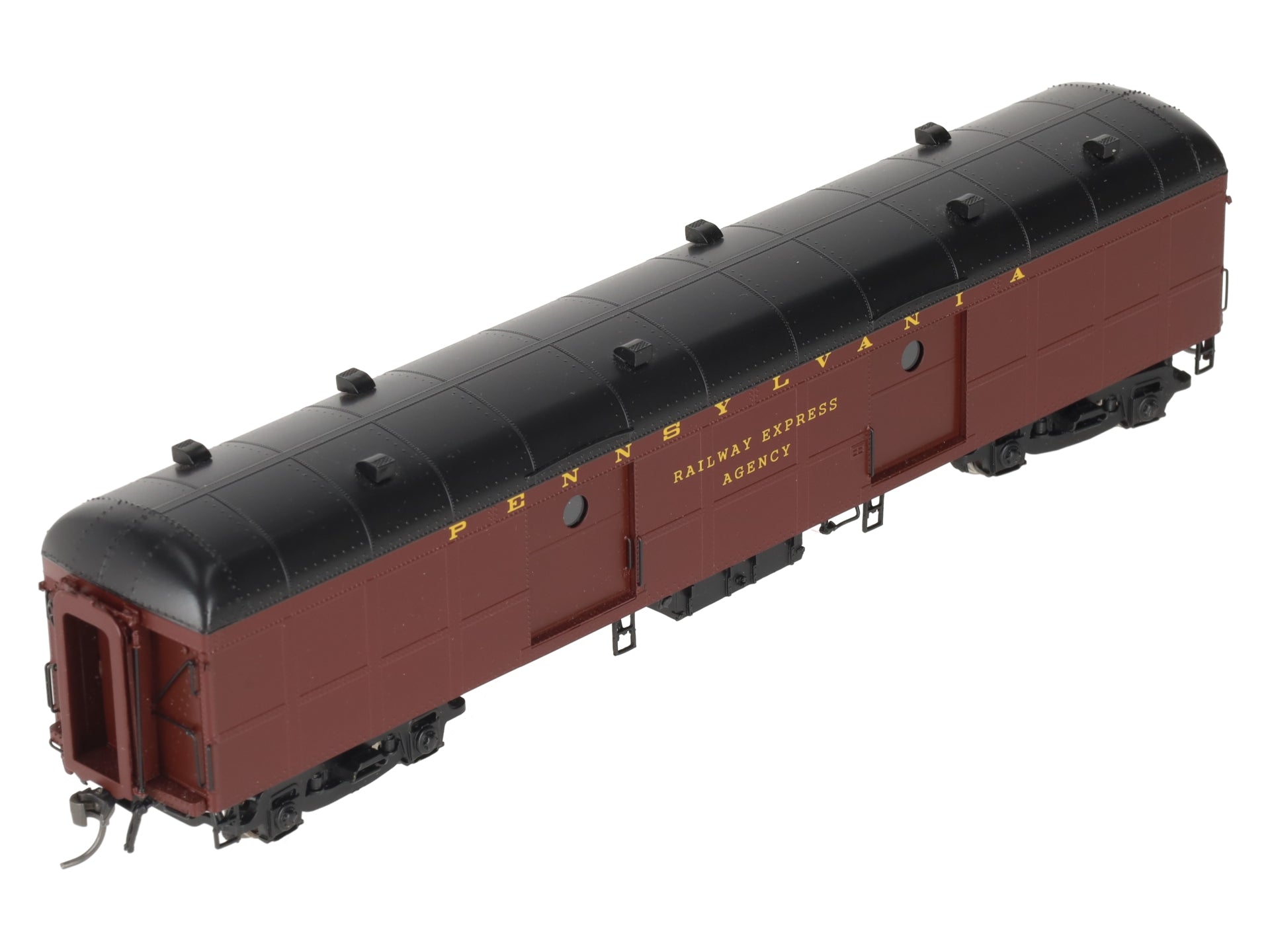 Rail Works R441P HO BRASS PRR B-60b Baggage Car - F/P Full Lettering LN/Box