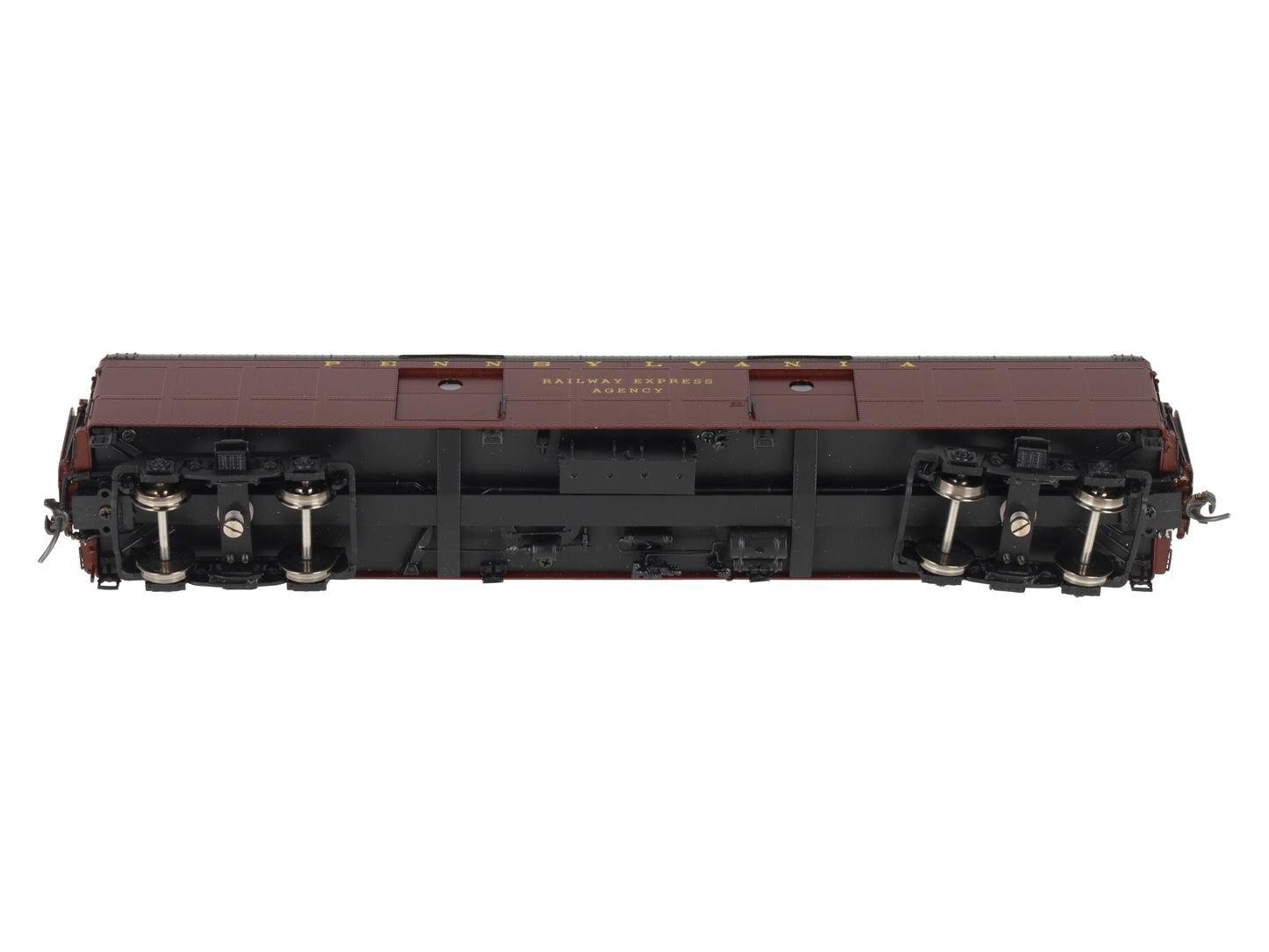 Rail Works R441P HO BRASS PRR B-60b Baggage Car - F/P Full Lettering LN/Box