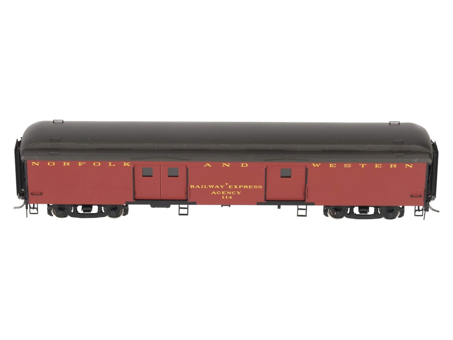 Division Point 114 HO BRASS Norfolk & Western BEJ Baggage Car #111 LN/Box