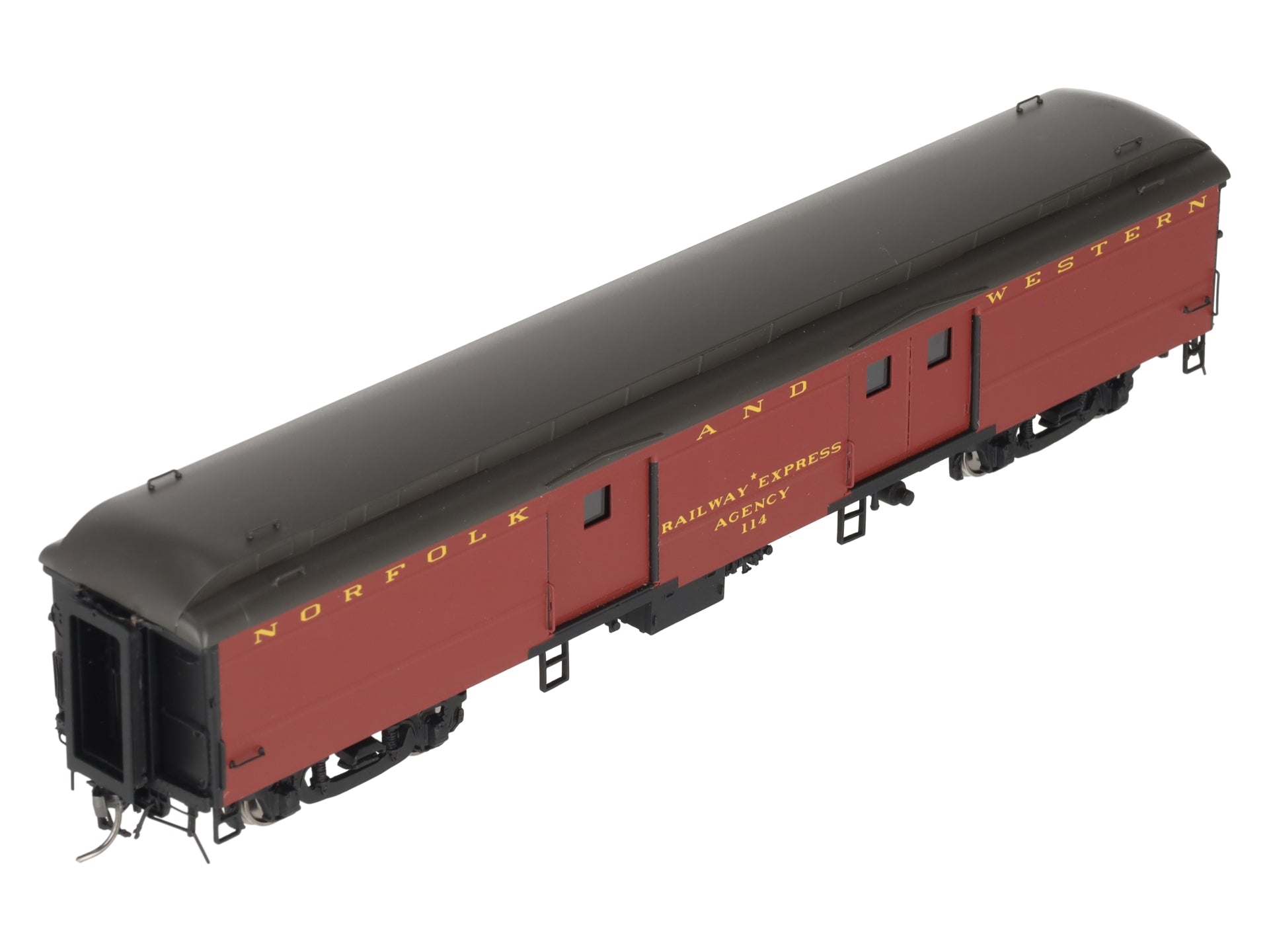 Division Point 114 HO BRASS Norfolk & Western BEJ Baggage Car #111 LN/Box