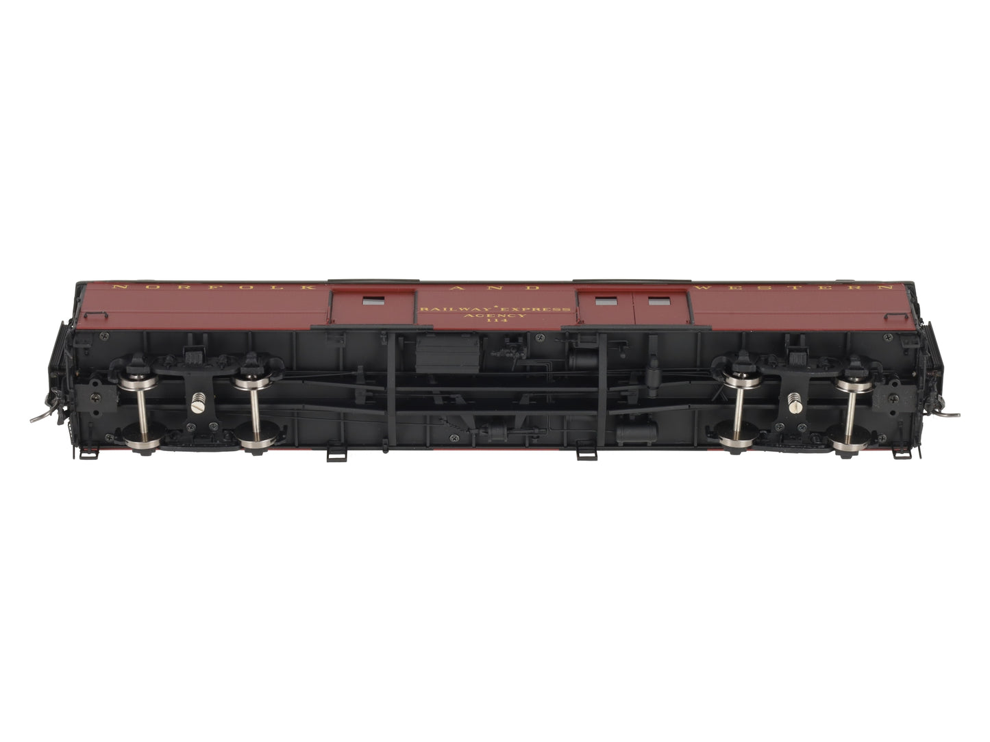 Division Point 114 HO BRASS Norfolk & Western BEJ Baggage Car #111 LN/Box