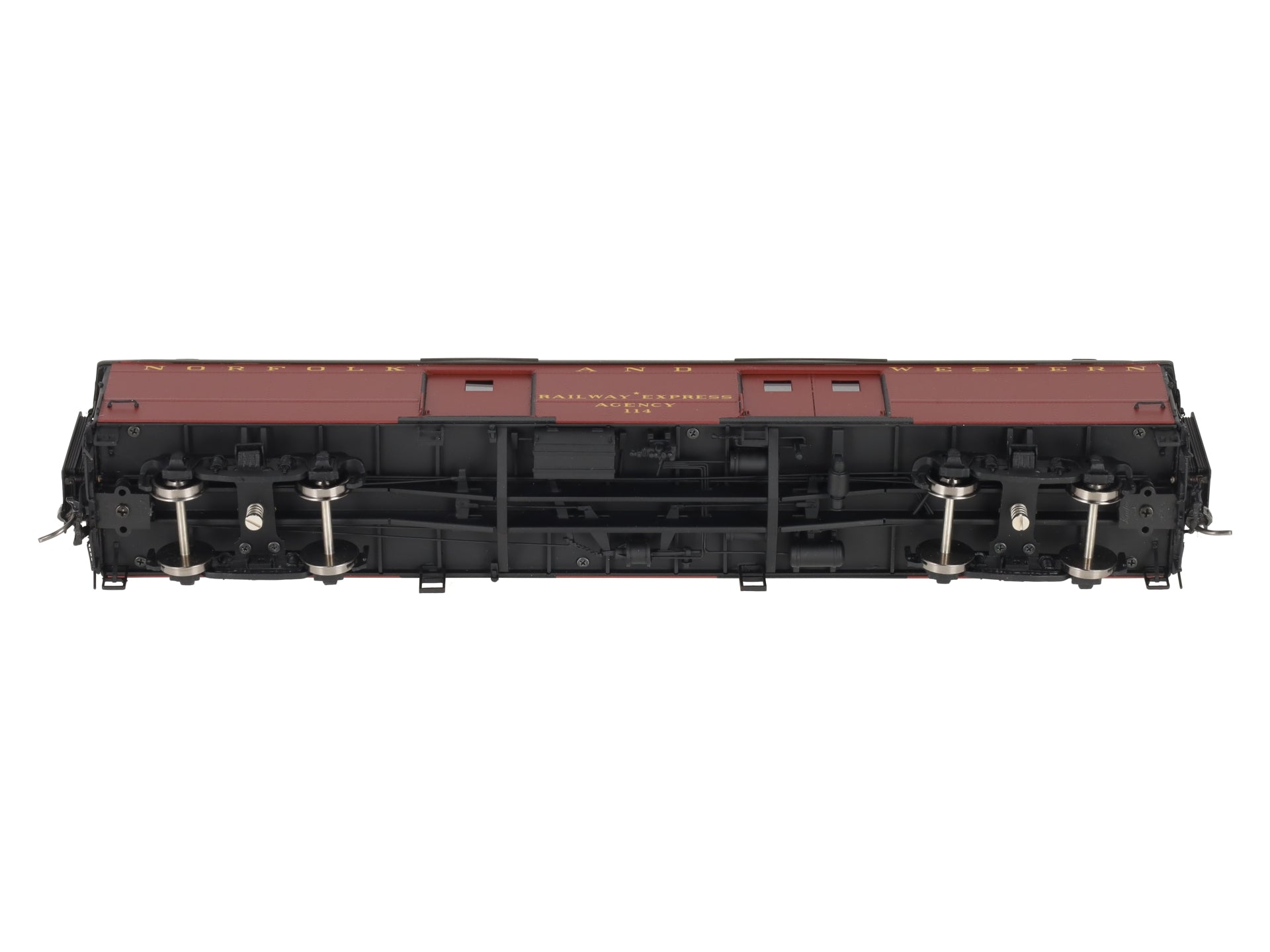 Division Point 114 HO BRASS Norfolk & Western BEJ Baggage Car #111 LN/Box