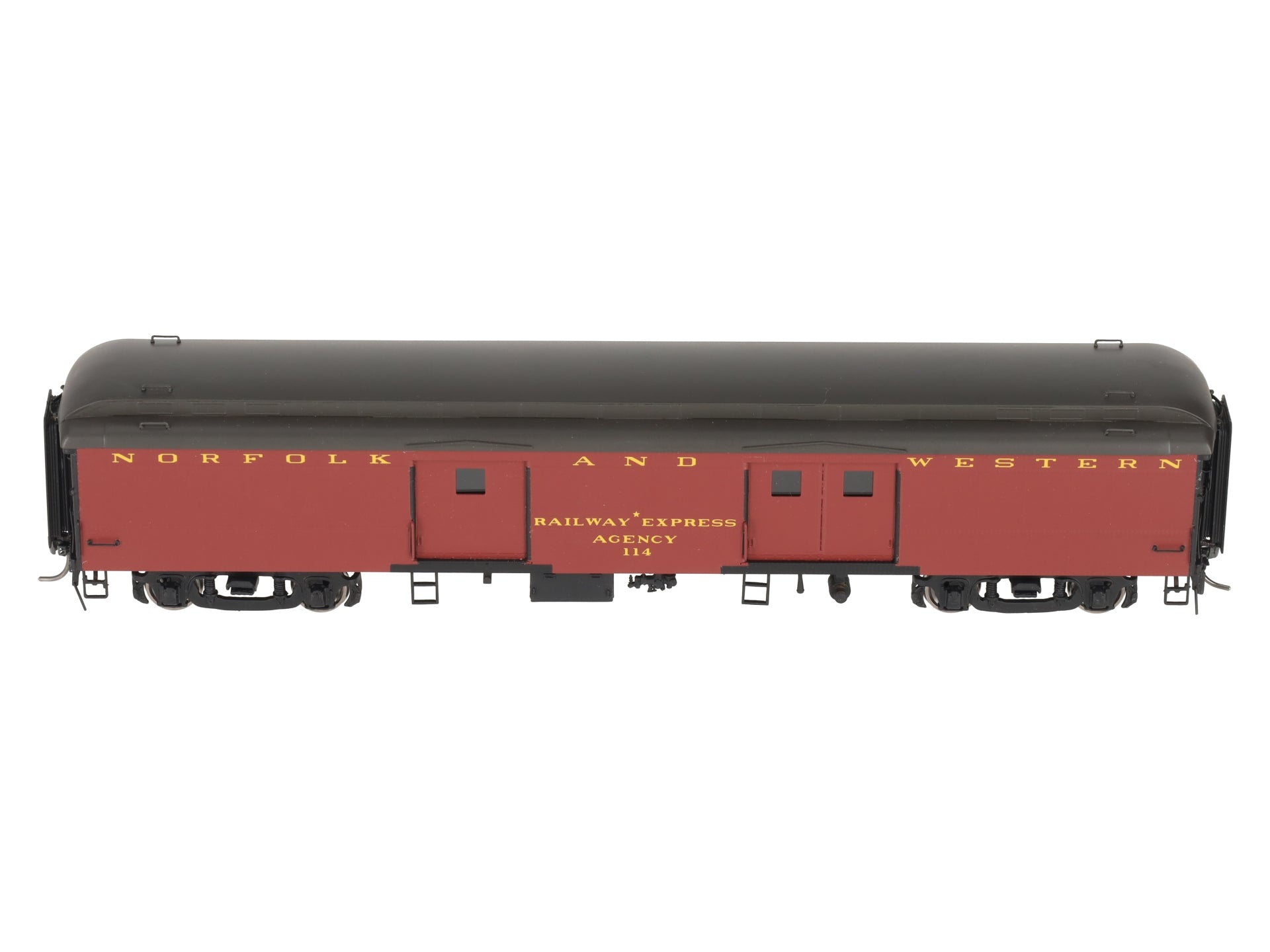 Division Point 114 HO BRASS Norfolk & Western BEJ Baggage Car #111 LN/Box