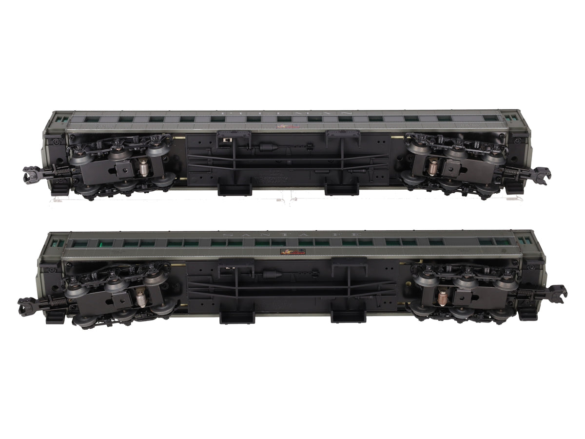 Lionel 6-25651 O Gauge Santa Fe "The Scout" Heavyweight 2-Car Passenger Set