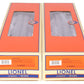 Lionel 6-25651 O Gauge Santa Fe "The Scout" Heavyweight 2-Car Passenger Set VG/Box