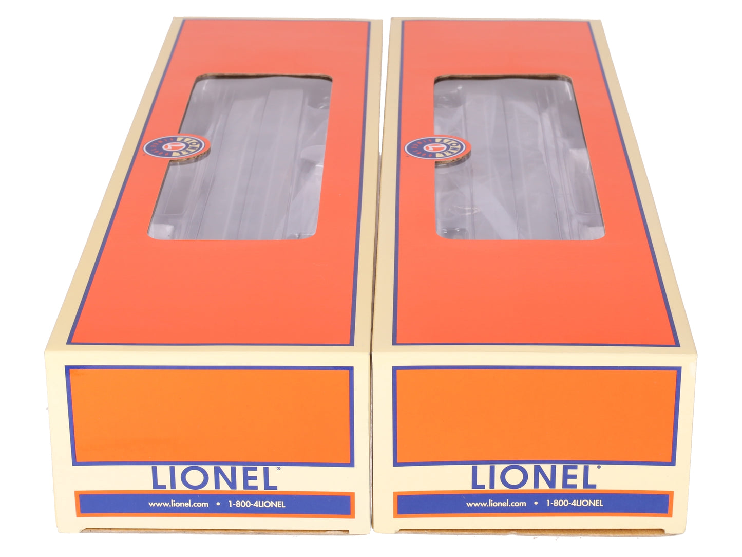 Lionel 6-25651 O Gauge Santa Fe "The Scout" Heavyweight 2-Car Passenger Set VG/Box
