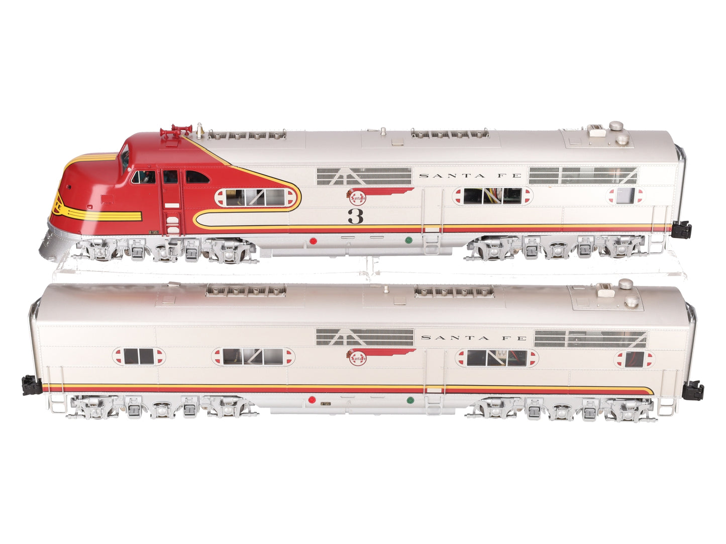 3rd Rail 3 O Santa Fe EMC E1A/E1B Diesel Locomotive Set EX/Box