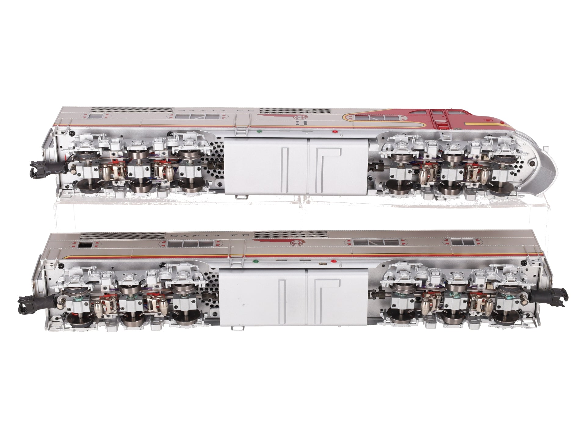 3rd Rail 3 O Santa Fe EMC E1A/E1B Diesel Locomotive Set EX/Box