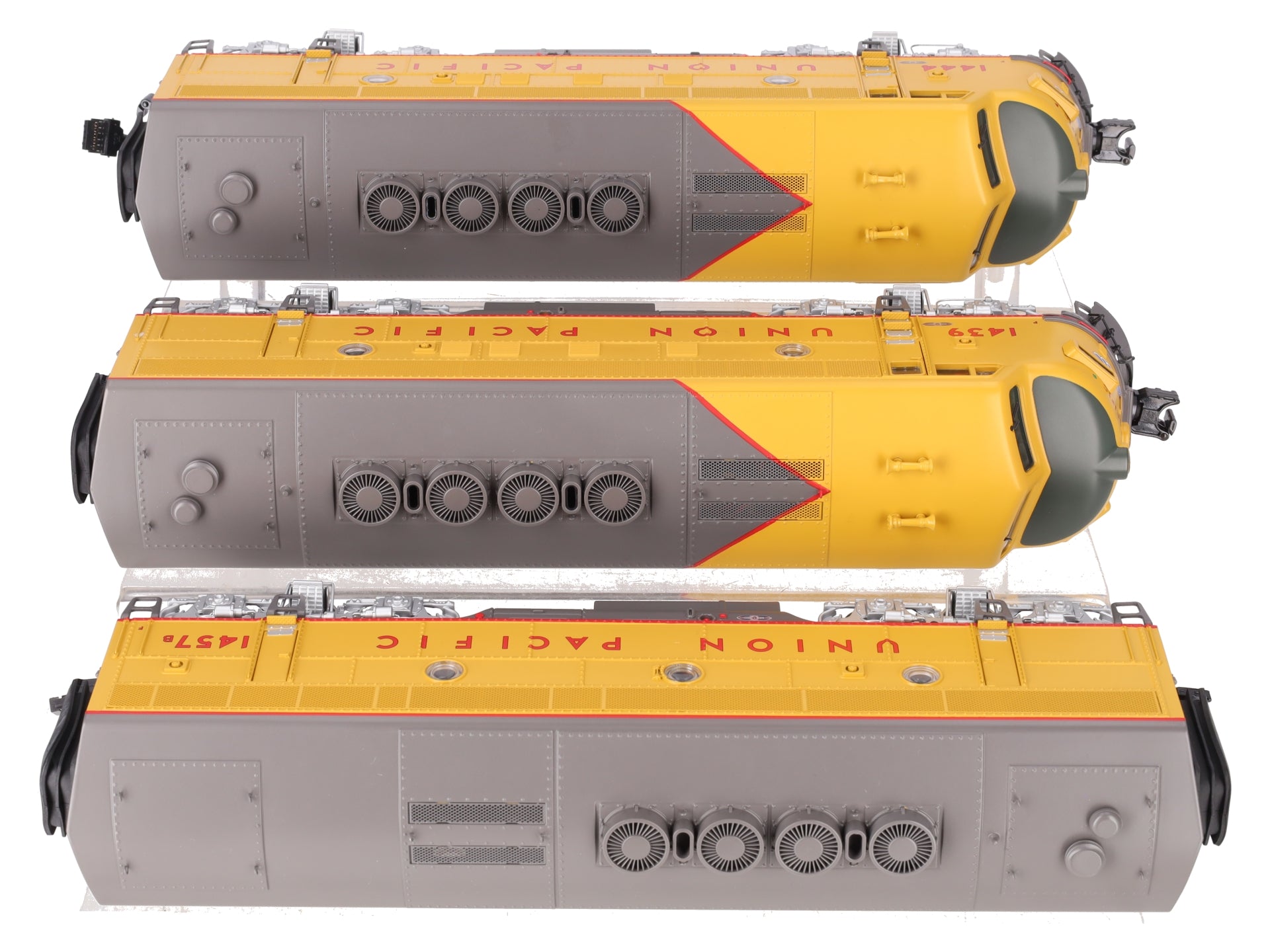 MTH 20-2484-1 O Gauge UP F-3 ABA Diesel Engine Set w/PS2 1439/1444/1457B EX/Box