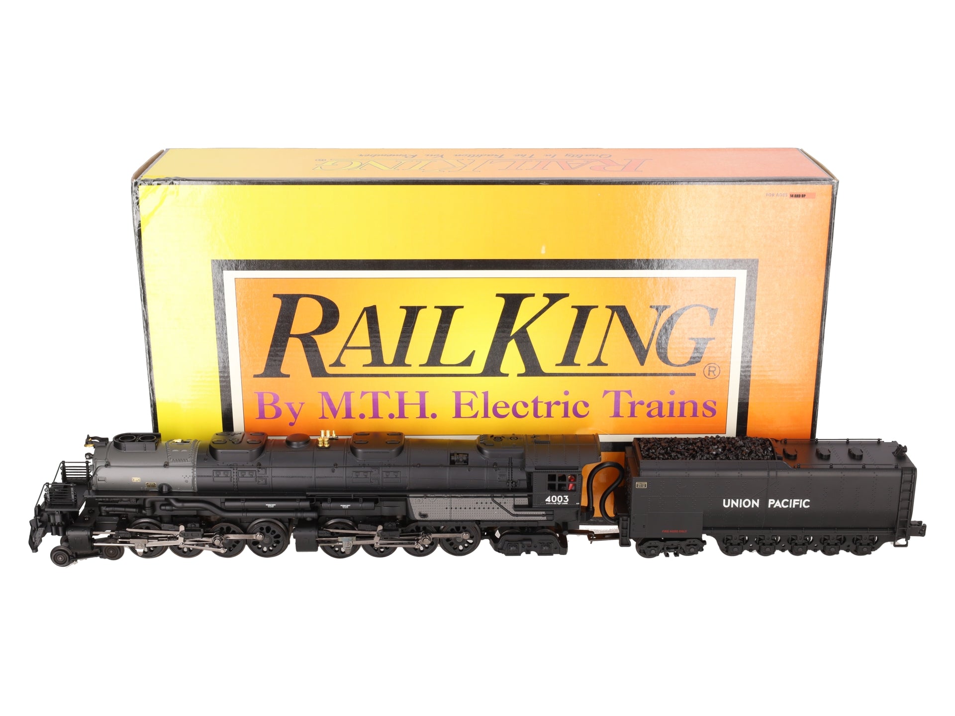MTH 30-1512-1 O Gauge Union Pacific 4-8-8-4 Big Boy Steam Engine w/PS2 #4003 EX/Box