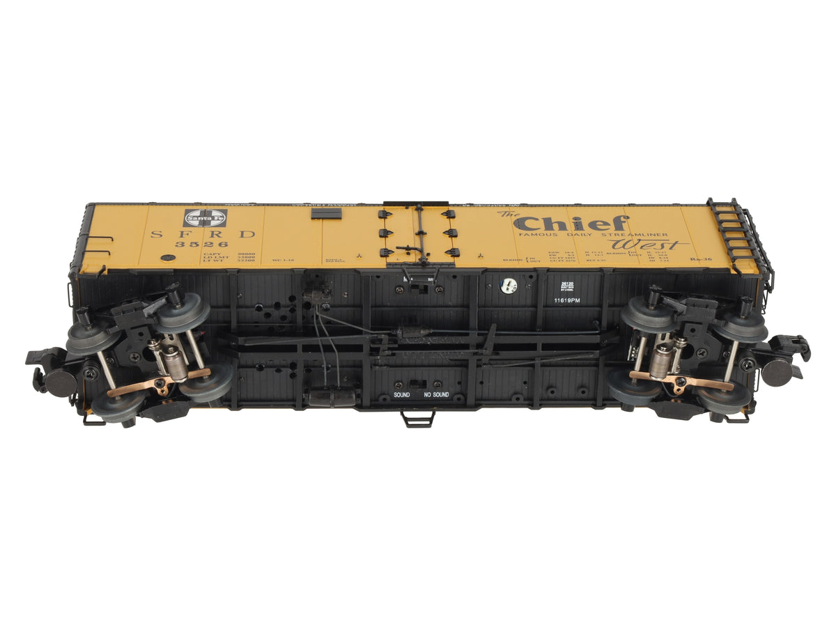 Lionel 1926120 O Gauge Santa Fe Freight Sounds Reefer #3526 LN/Box