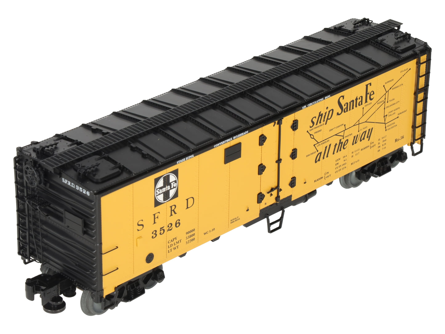 Lionel 1926120 O Santa Fe Freightsounds Reefer #3526 EX/Box
