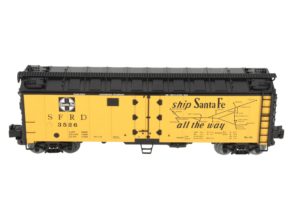 Lionel 1926120 O Santa Fe Freightsounds Reefer #3526 EX/Box