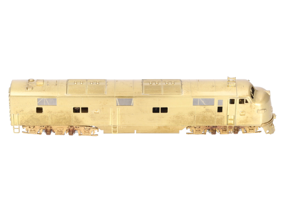 Sunset Models HO Brass EMD E7 Powered A Unit Diesel Locomotive EX/Box