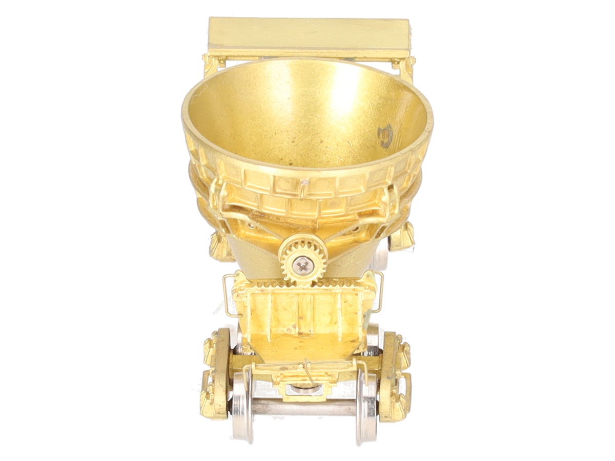 Overland 3060 HO Brass Treadwell Cinder Car - unpainted EX/Box