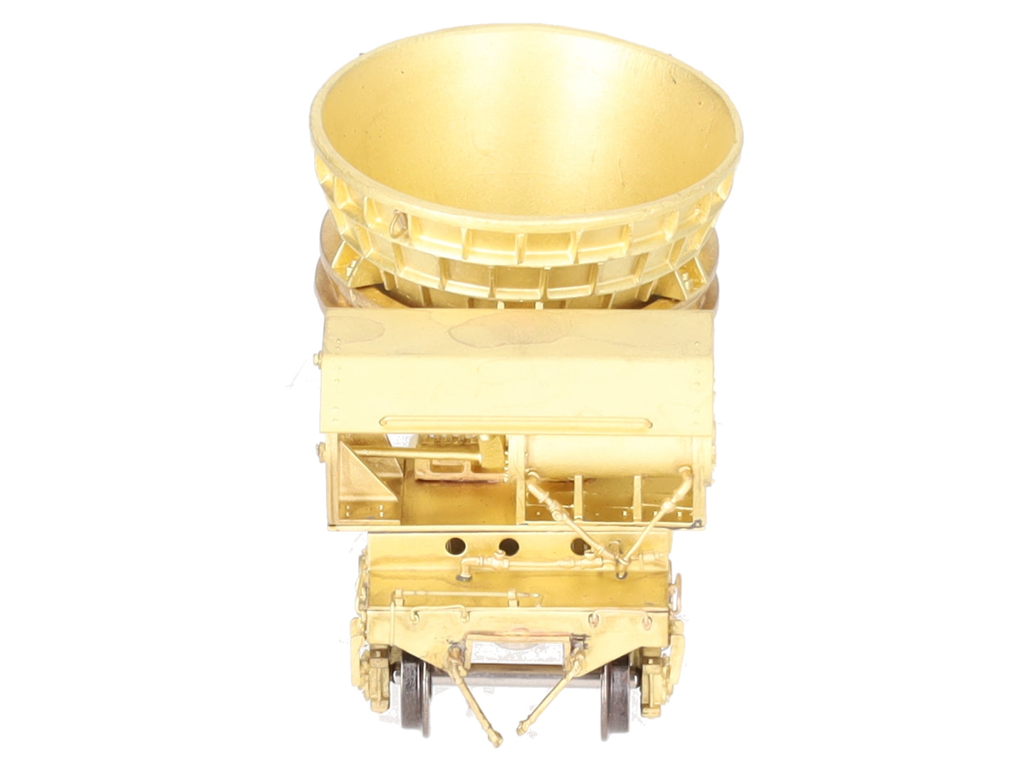Oriental Limited 2015 HO BRASS Slag Car w/ Waffle Top -Unpainted EX/Box