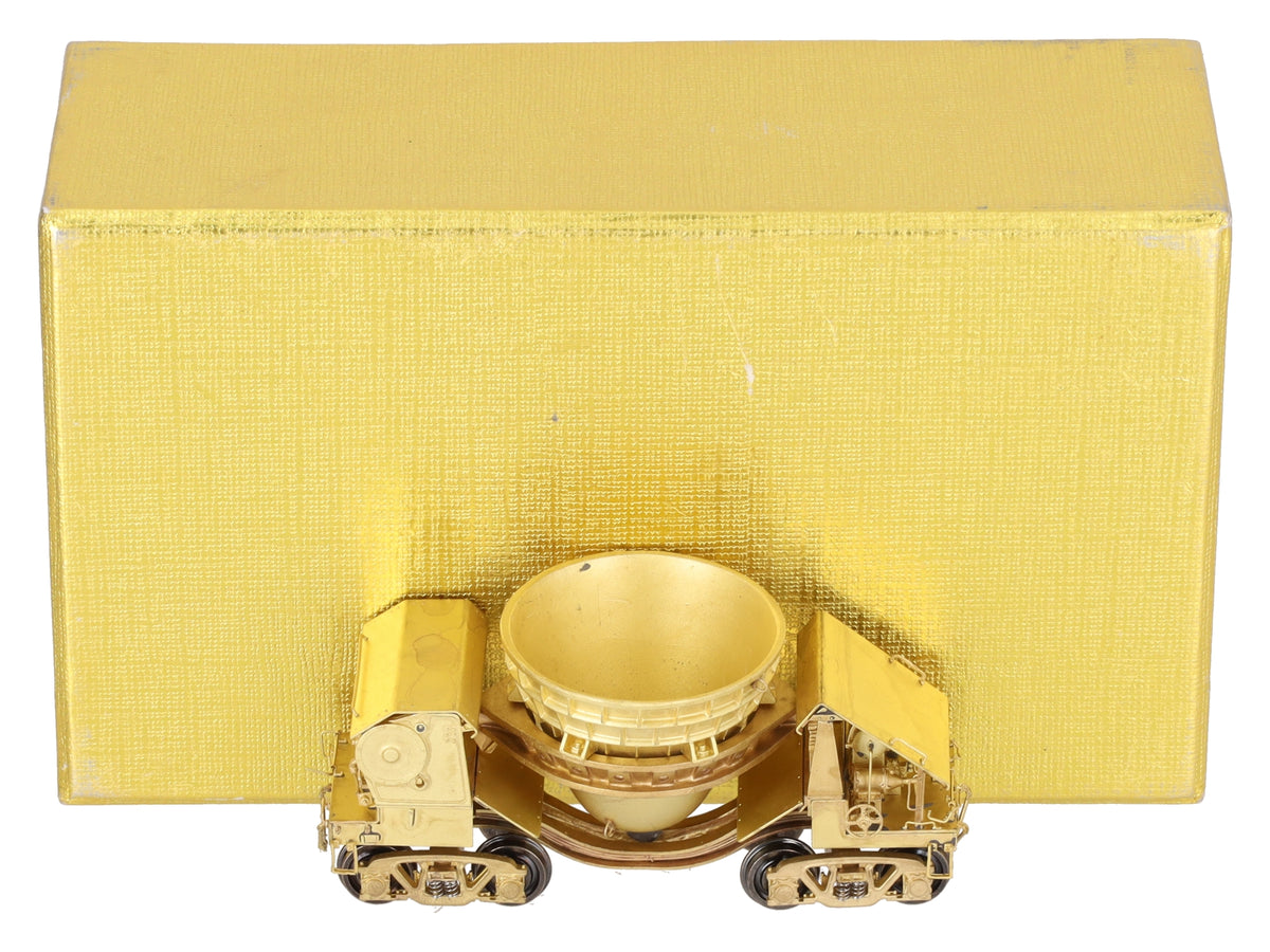 Oriental Limited 2015 HO BRASS Slag Car w/ Waffle Top -Unpainted EX/Box