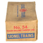 Lionel 54 Vintage O Postwar Ballast Tamper Car VG/Box