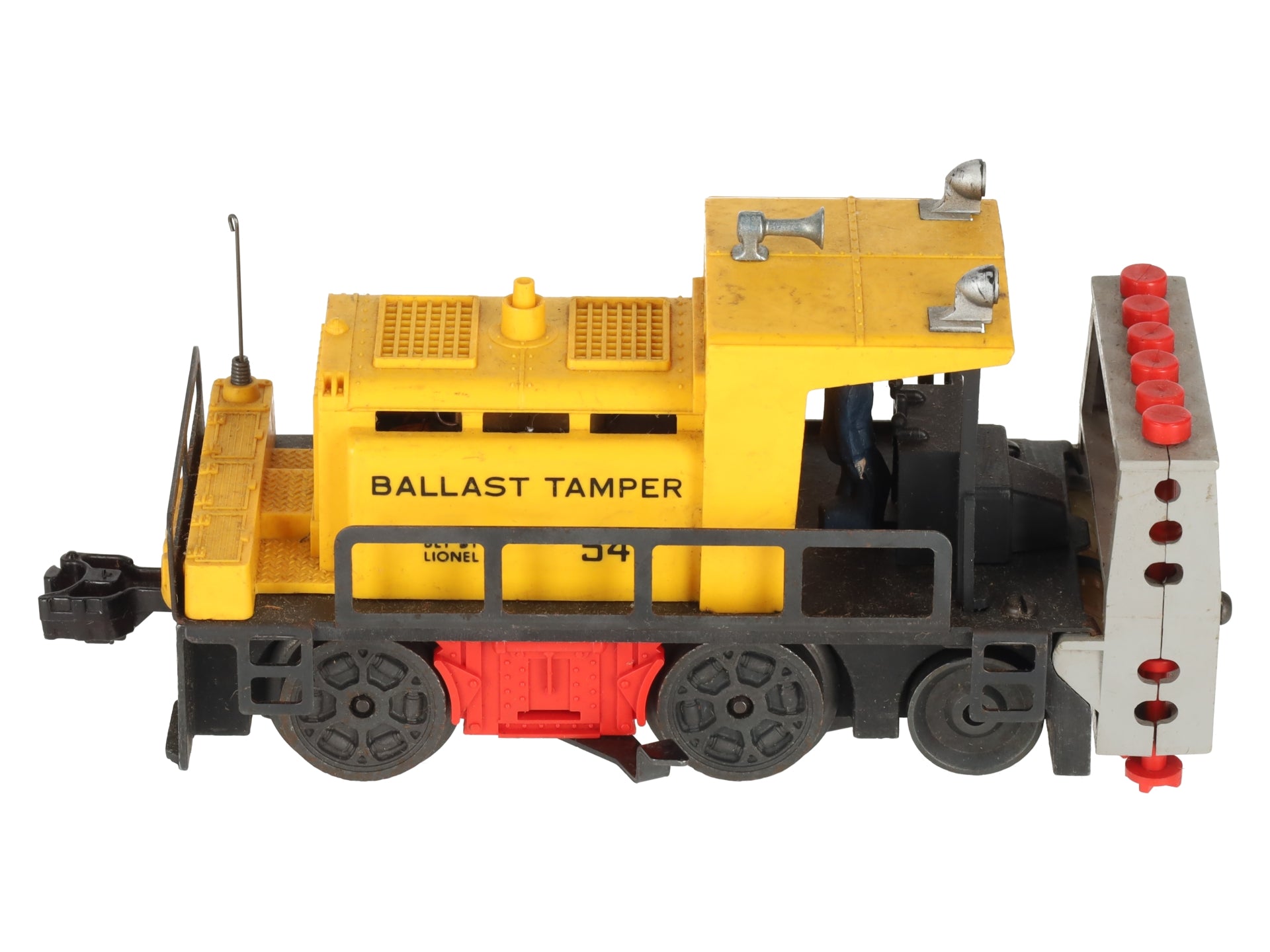 Lionel 54 Vintage O Postwar Ballast Tamper Car VG/Box