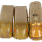 Marx M-10000 Vintage O UP Yellow/Brown Diesel Streamliner Set w/2 Passenger Cars VG