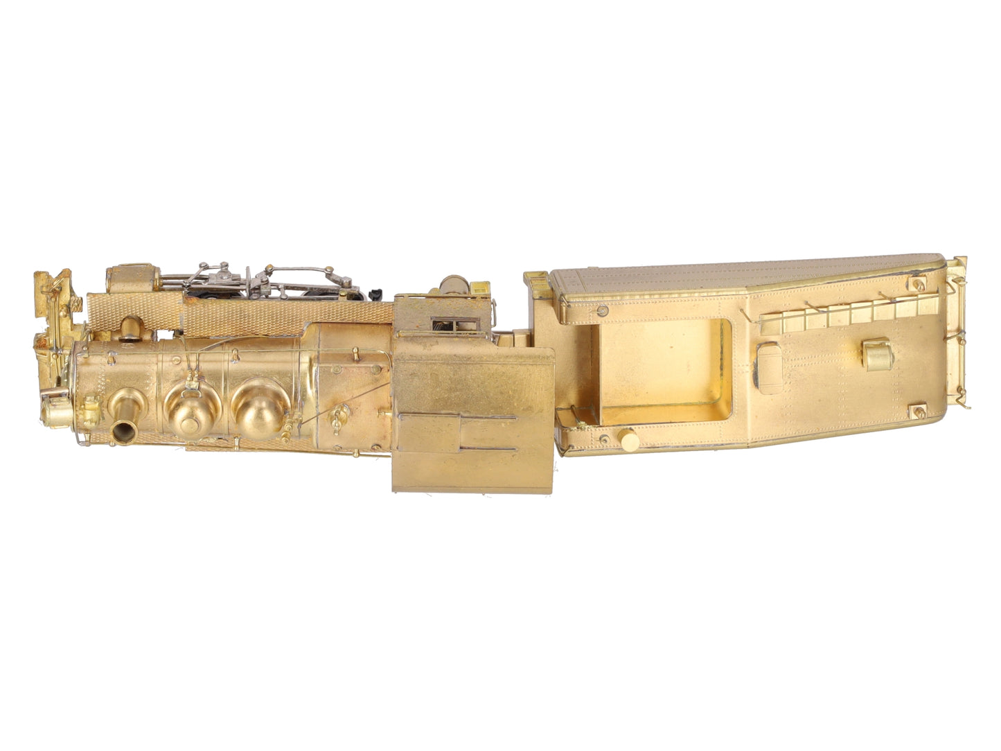 Gem Models GN-128 HO Brass PRR A5s 0-4-0 Steam Switcher & Tender (Unpainted) EX/Box