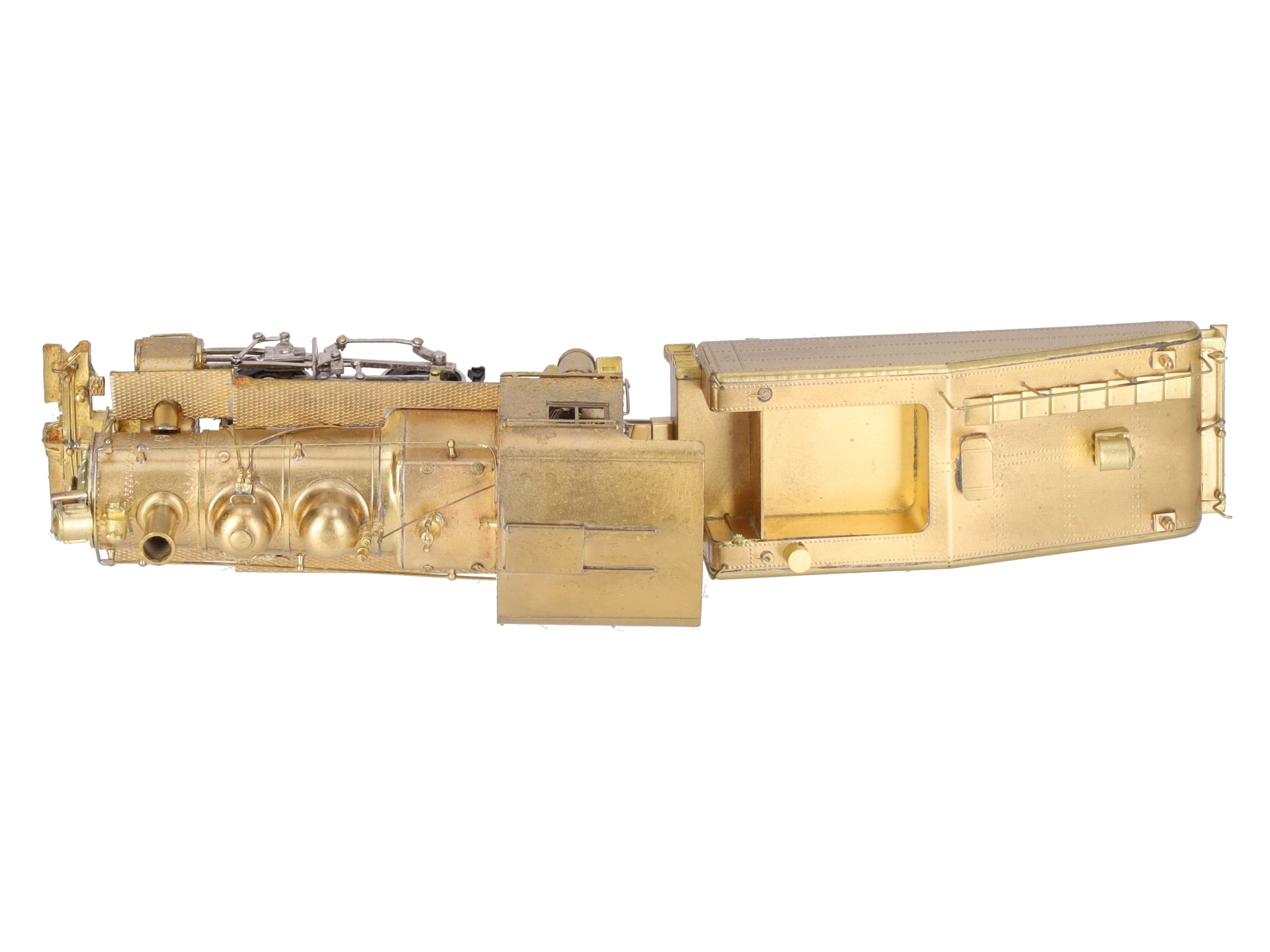 Gem Models GN-128 HO Brass PRR A5s 0-4-0 Steam Switcher & Tender (Unpainted) EX/Box