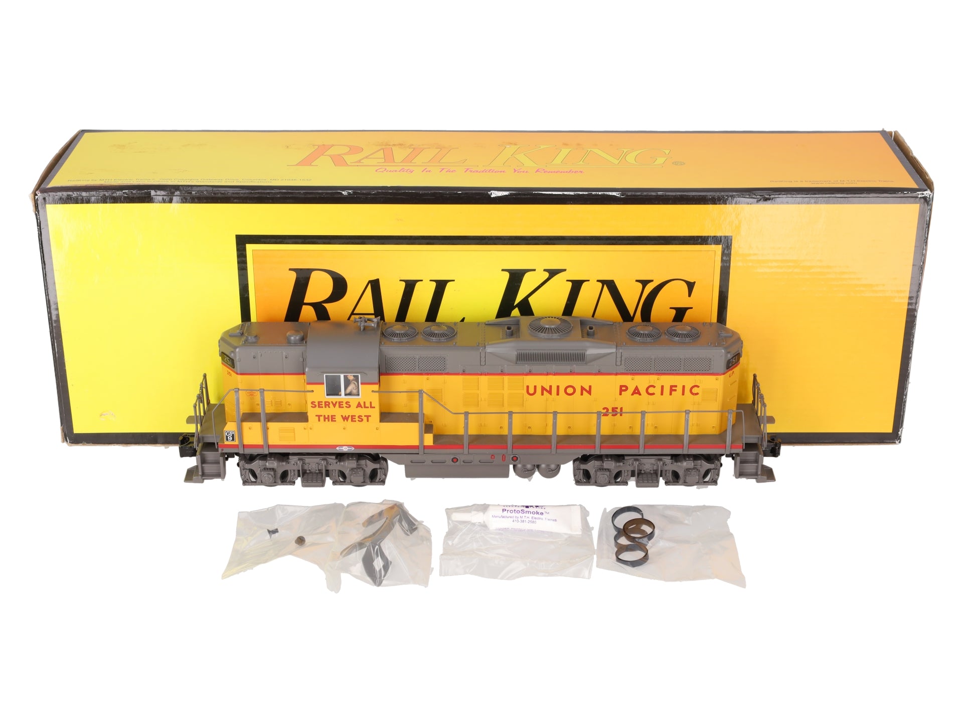 MTH 30-2981-1 Union Pacific GP-9 Diesel Engine w/Proto-Sound 2.0 #251 EX/Box