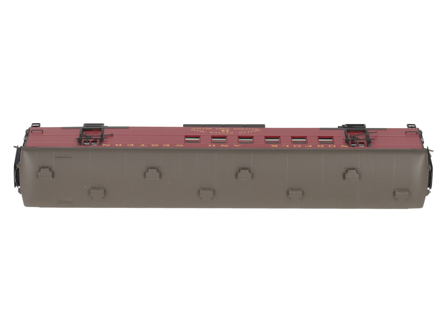 Division Point 98 HO BRASS Norfolk & Western Postal/Baggage Passenger Car LN/Box