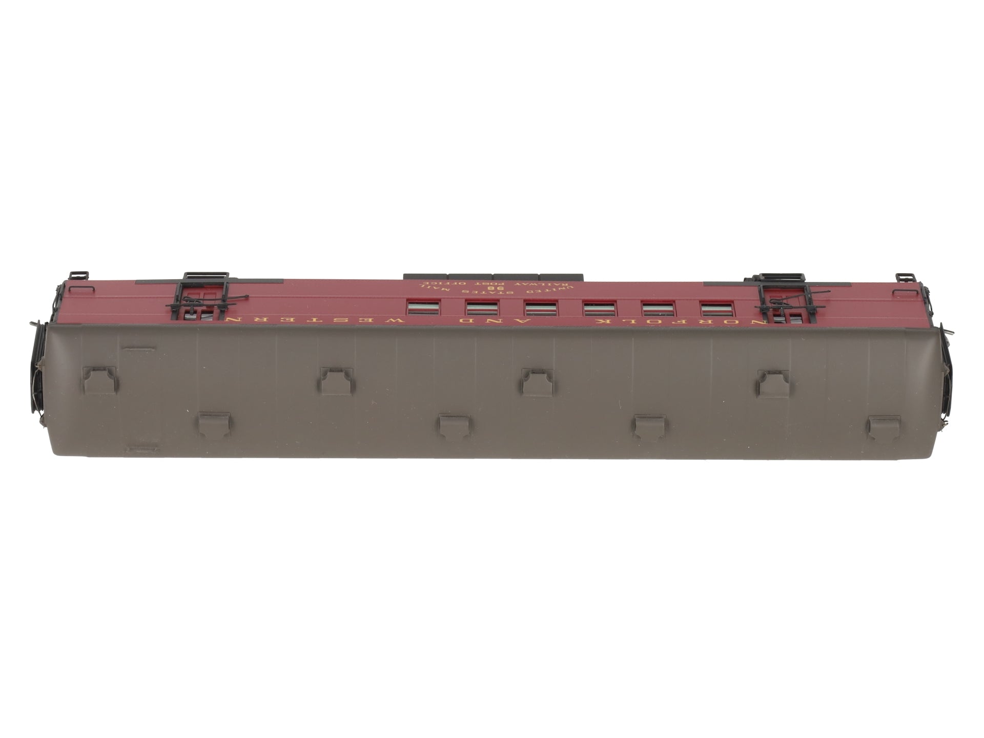 Division Point 98 HO BRASS Norfolk & Western Postal/Baggage Passenger Car LN/Box