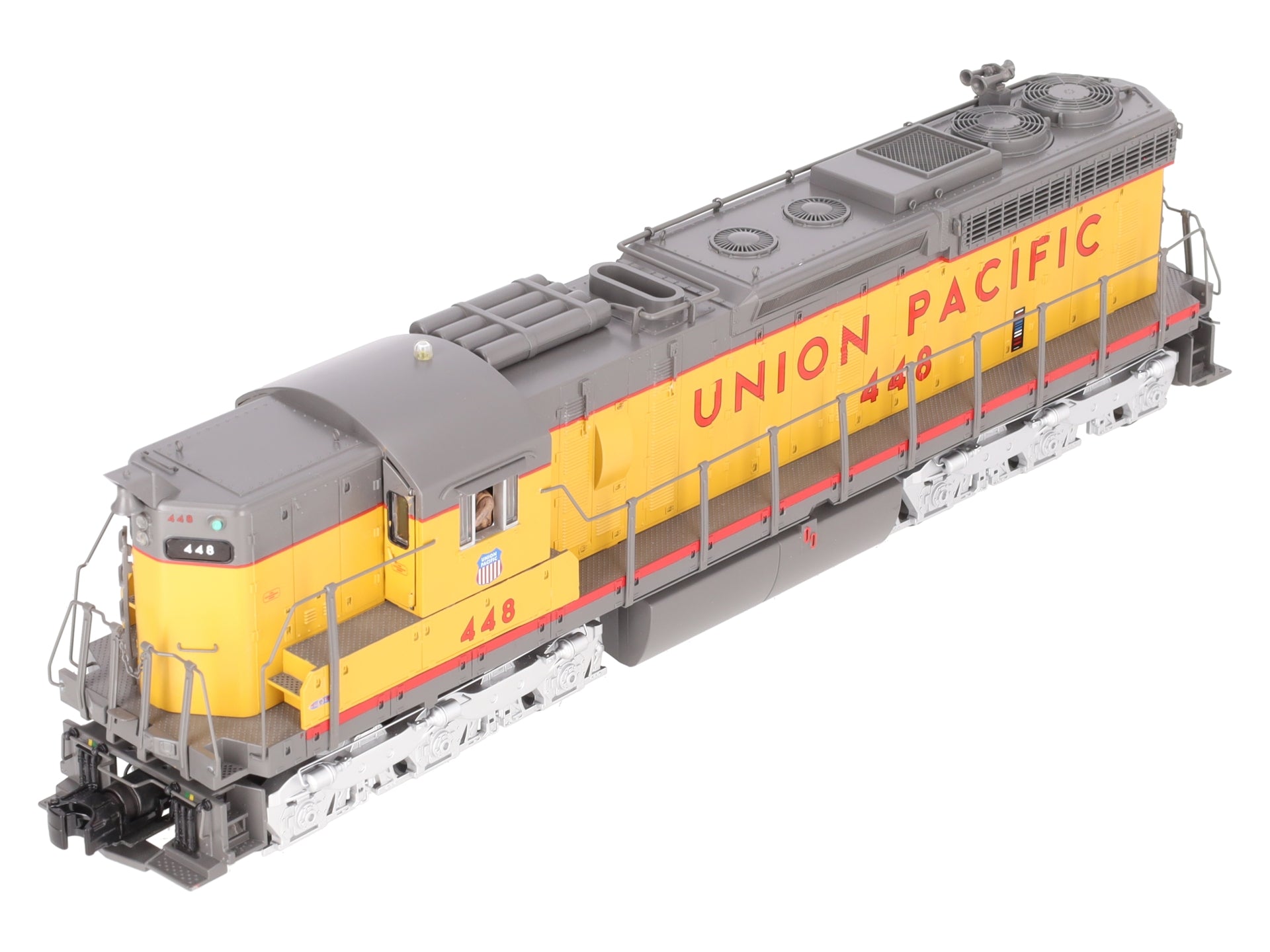 MTH 20-20179-1 O-Gauge UP SD24 Diesel Engine w/ Proto-Sound 3.0 #448 [Hi-Rail] EX/Box