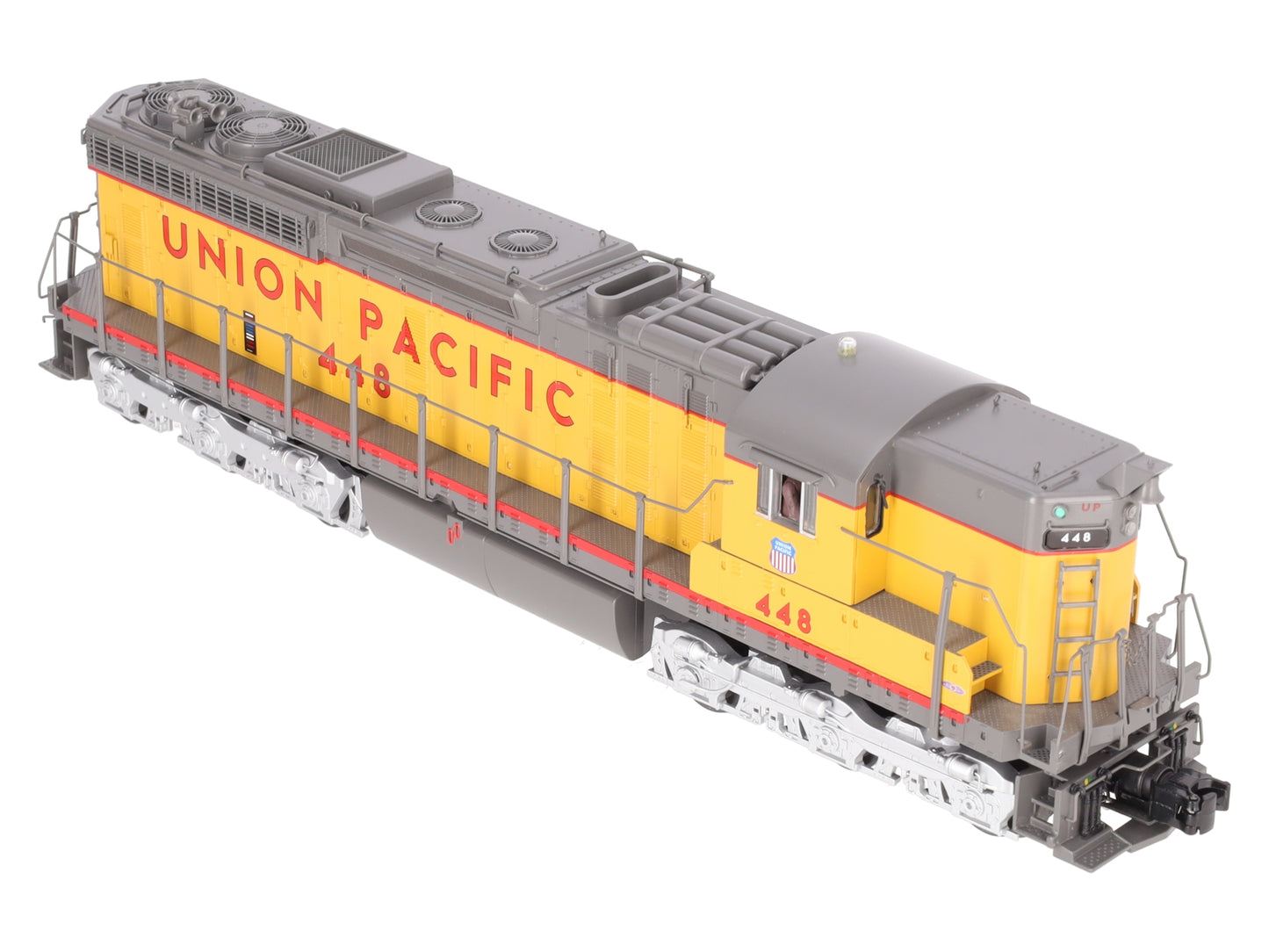 MTH 20-20179-1 O-Gauge UP SD24 Diesel Engine w/ Proto-Sound 3.0 #448 [Hi-Rail] EX/Box