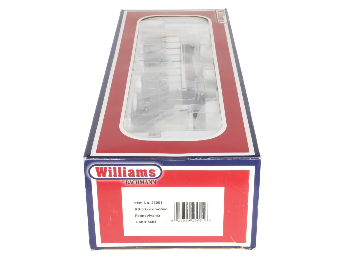 Williams 23001 O Pennsylvania ALCO RS3 Conventional 3-Rail Diesel Loco #8604 EX/Box