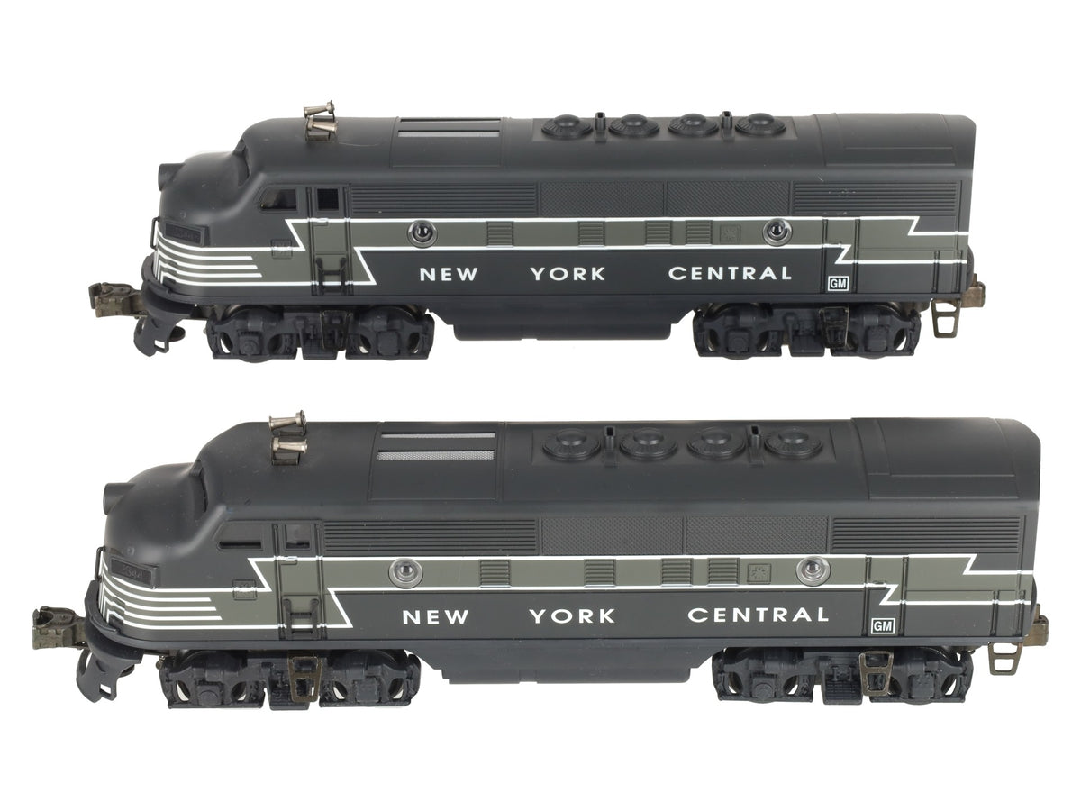 Williams W-2344 O Gauge NYC True Blast II F3 AA Diesel Locomotive Set #2344 EX