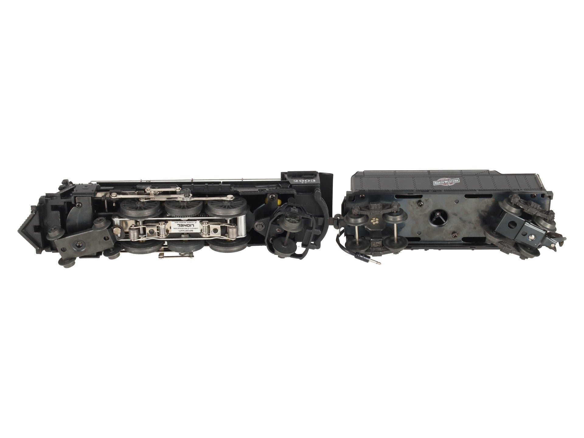 Lionel 6-18630 O Chicago and North Western 4-6-2 Steam Locomotive & Tender #2903 VG/Box